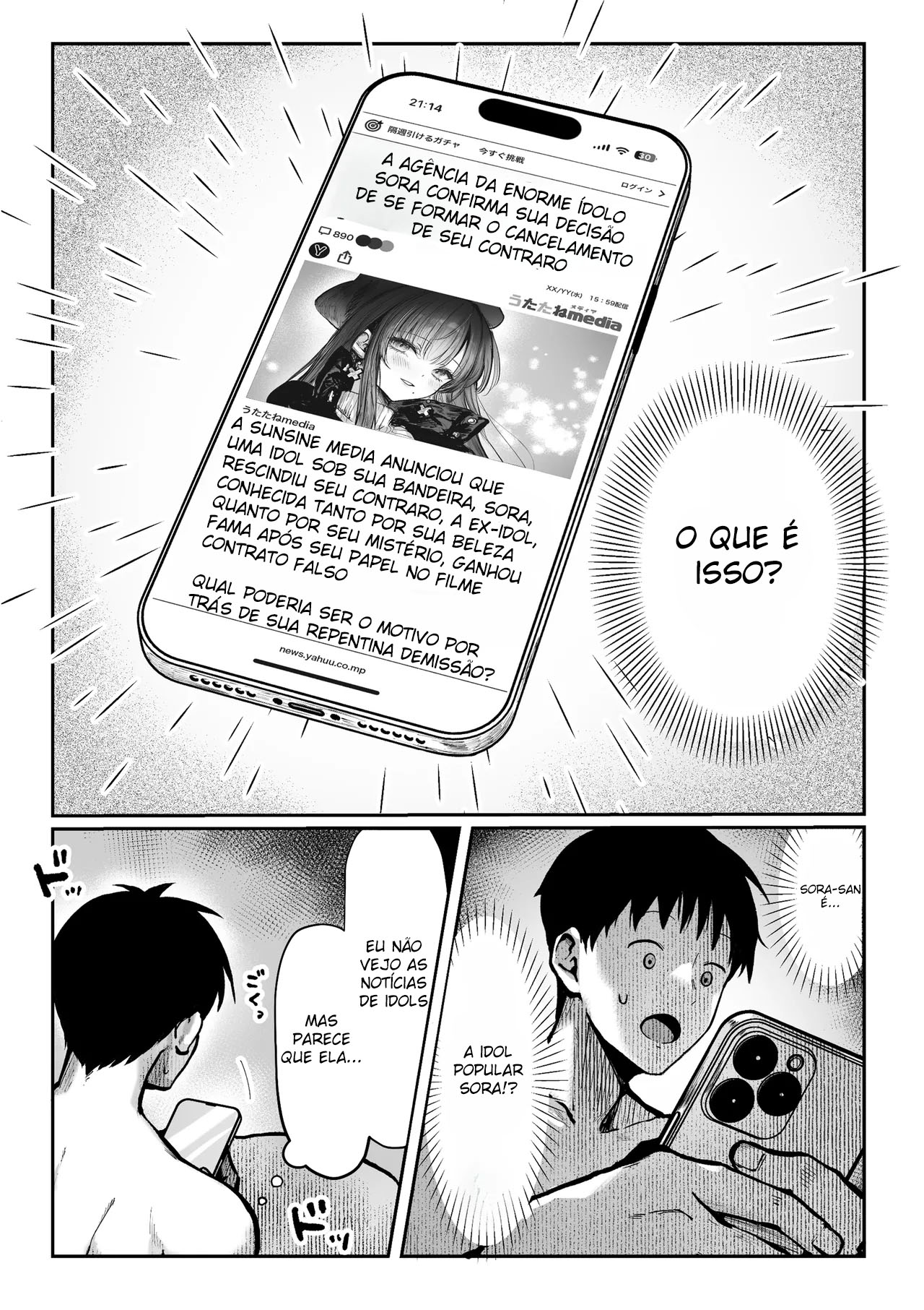 Vou te ensinar 2 ~ A História Sensual Entre um Vestibulando, e uma Linda Mulher de Seios Grandes ~ — página 3
