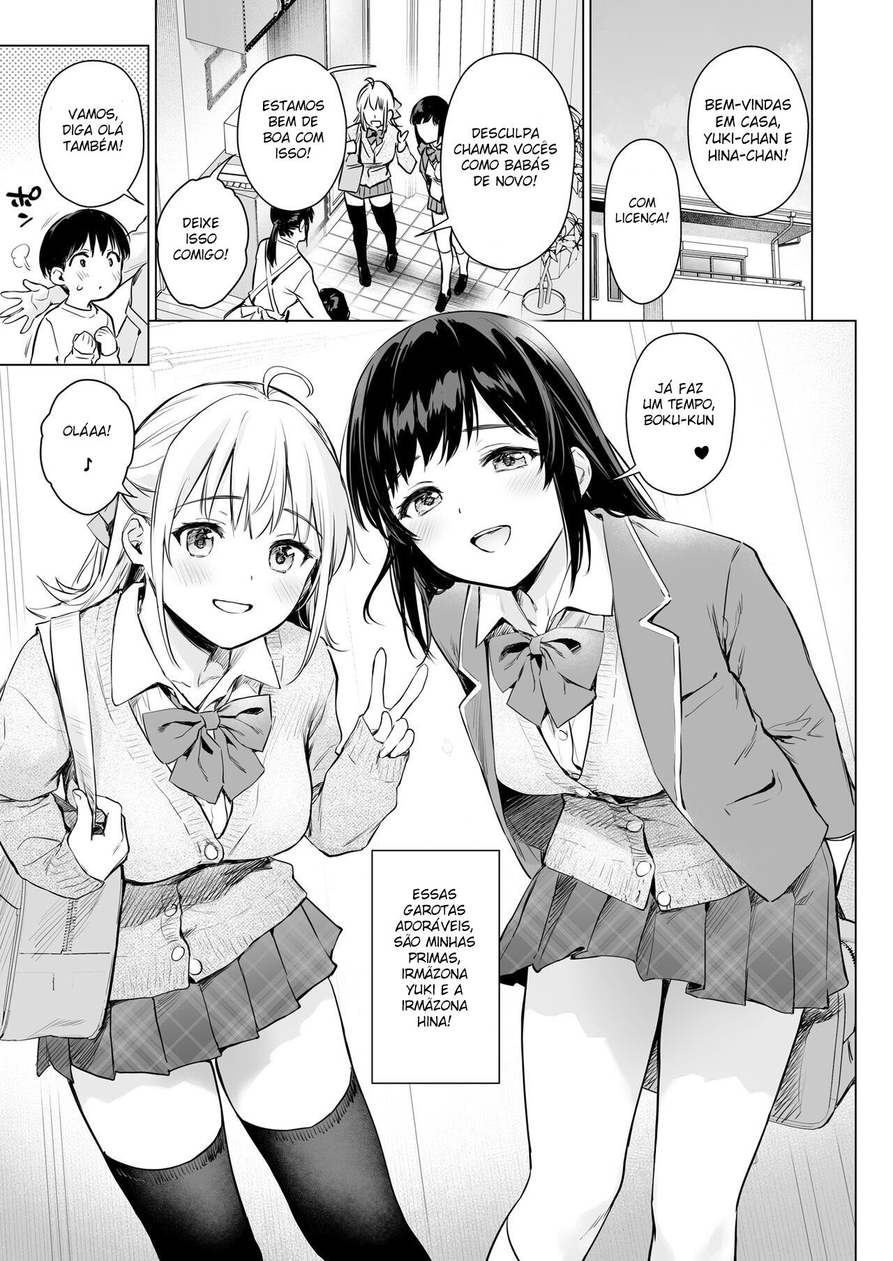Minha Primeira Vez Secreta ~ Minhas Primas Que Conheci Pela Primeira Vez Em Vários Anos, Me Ensinaram Sobre Sexo ~ — página 2