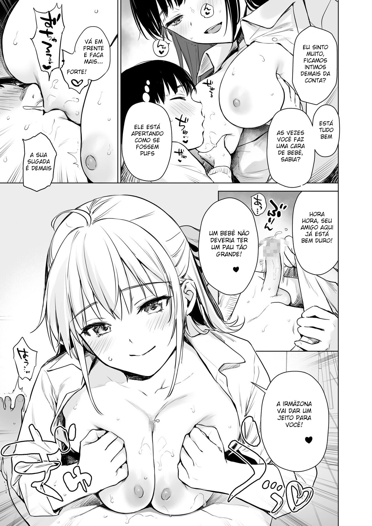 Minha Primeira Vez Secreta ~ Minhas Primas Que Conheci Pela Primeira Vez Em Vários Anos, Me Ensinaram Sobre Sexo ~ — página 14