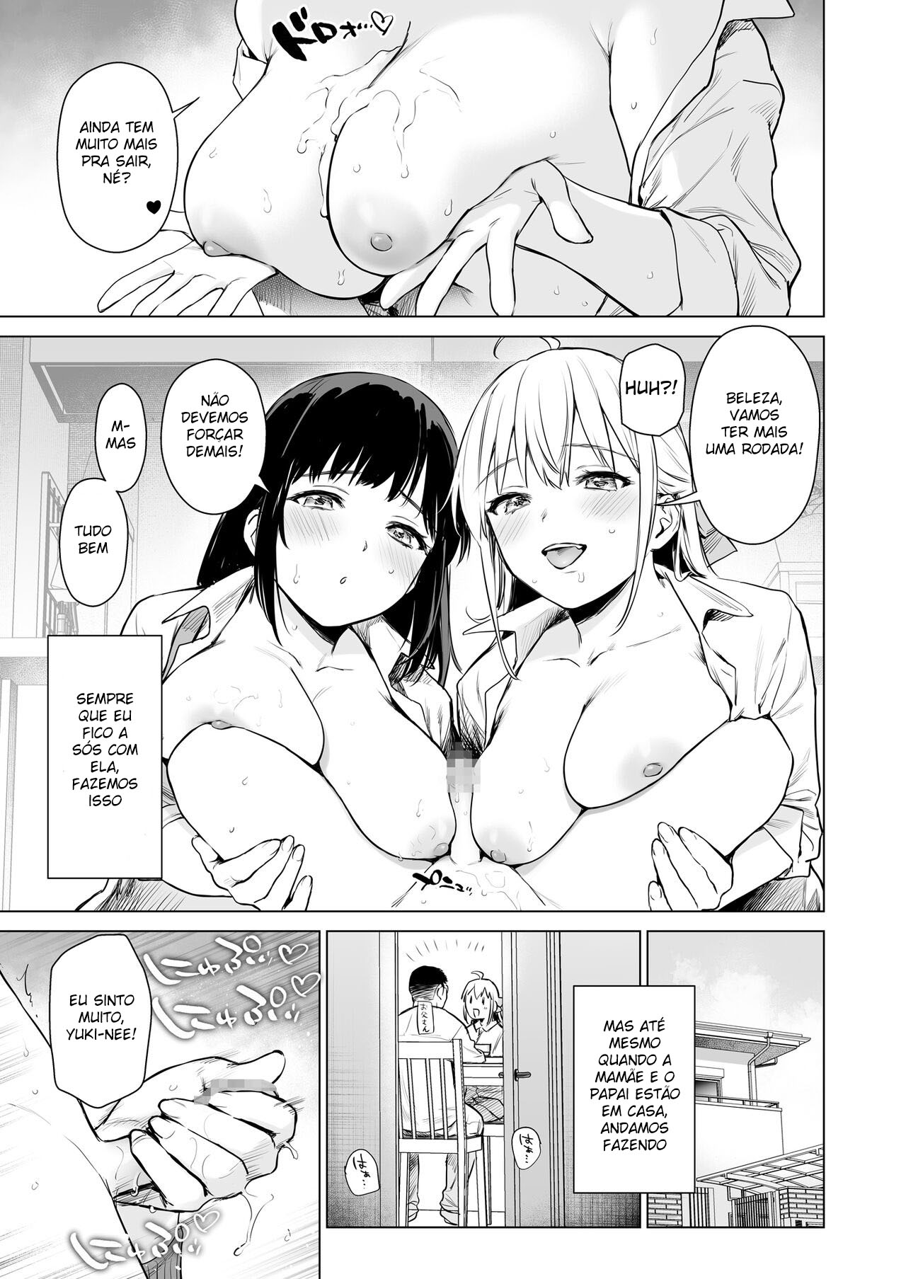Minha Primeira Vez Secreta ~ Minhas Primas Que Conheci Pela Primeira Vez Em Vários Anos, Me Ensinaram Sobre Sexo ~ — página 16