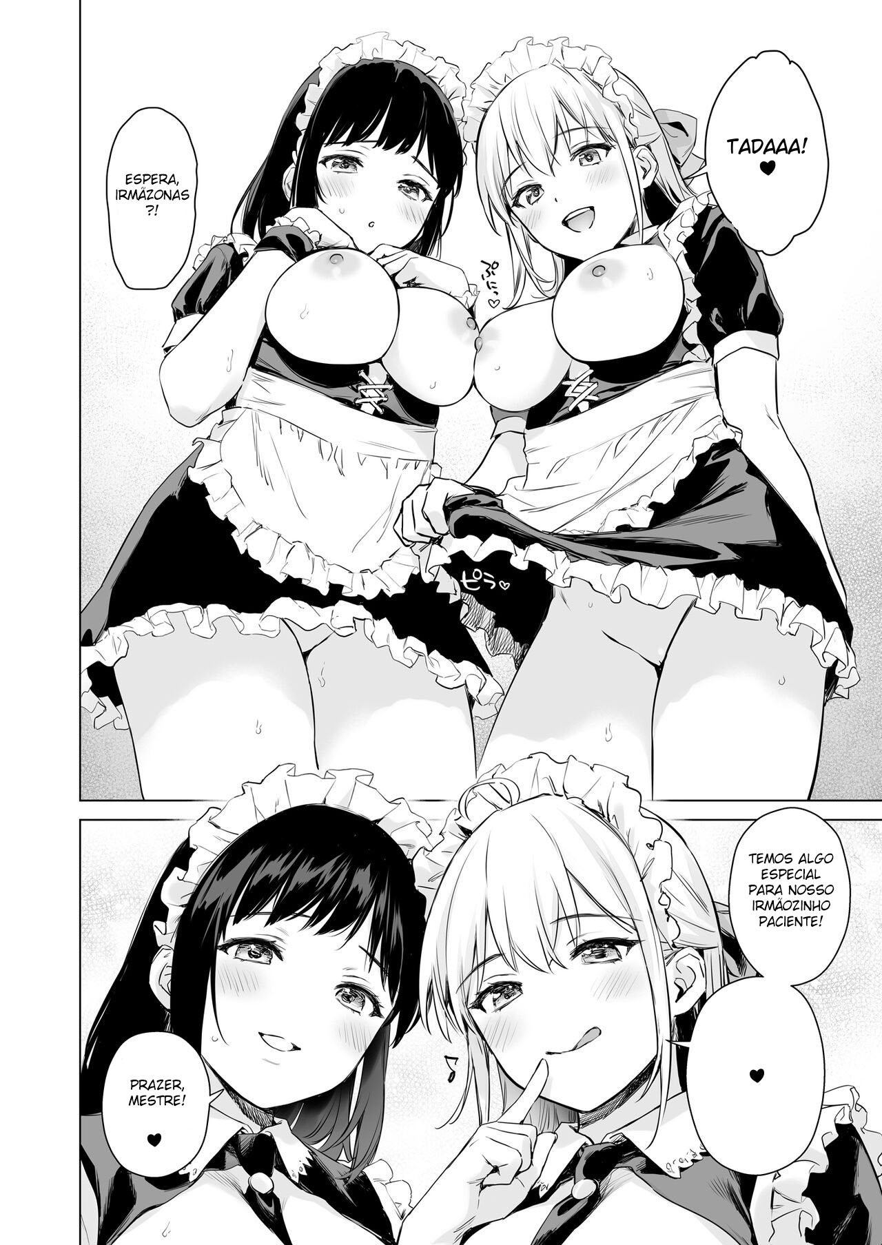 Minha Primeira Vez Secreta ~ Minhas Primas Que Conheci Pela Primeira Vez Em Vários Anos, Me Ensinaram Sobre Sexo ~ — página 33