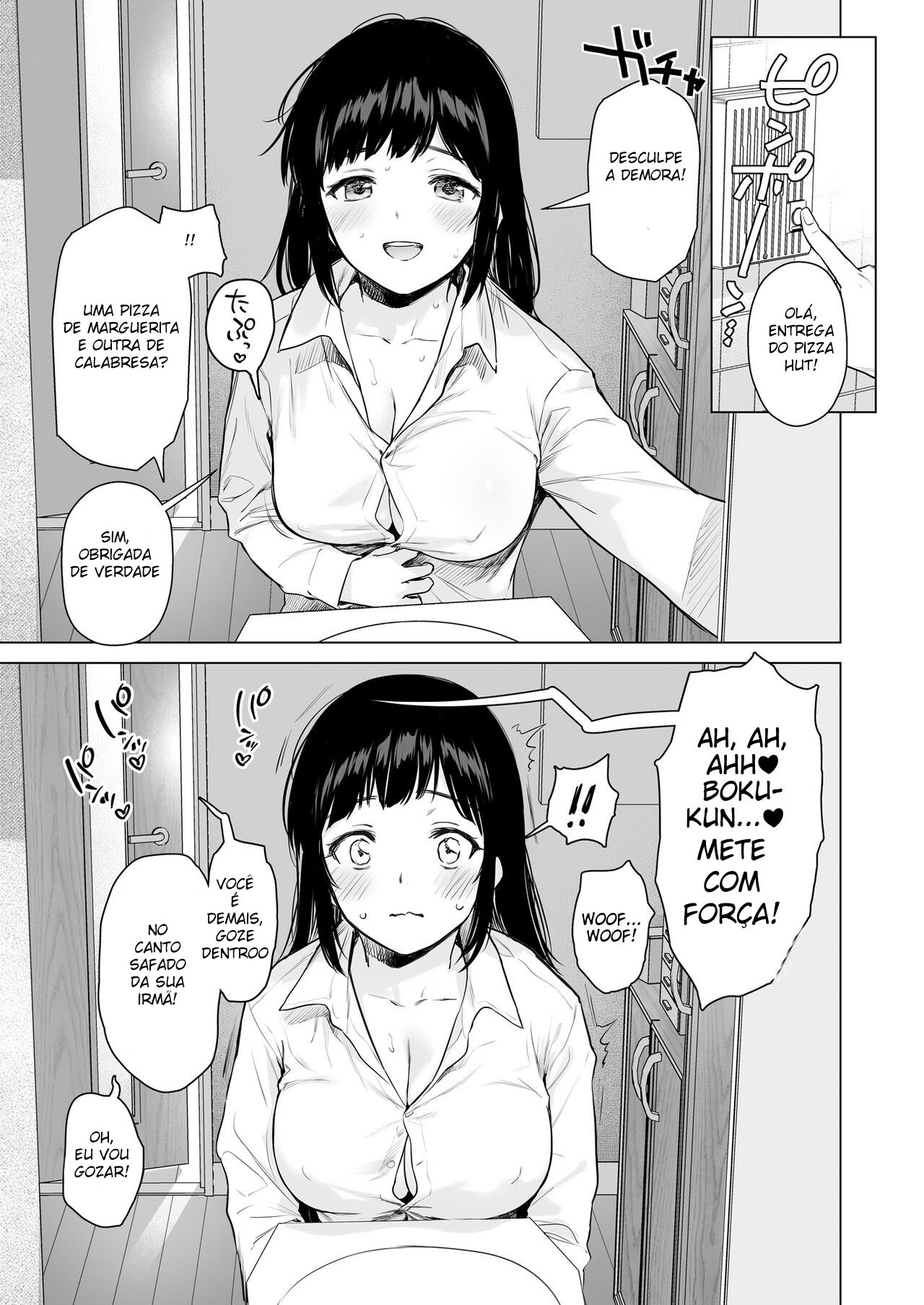 Minha Primeira Vez Secreta ~ Minhas Primas Que Conheci Pela Primeira Vez Em Vários Anos, Me Ensinaram Sobre Sexo ~ — página 68