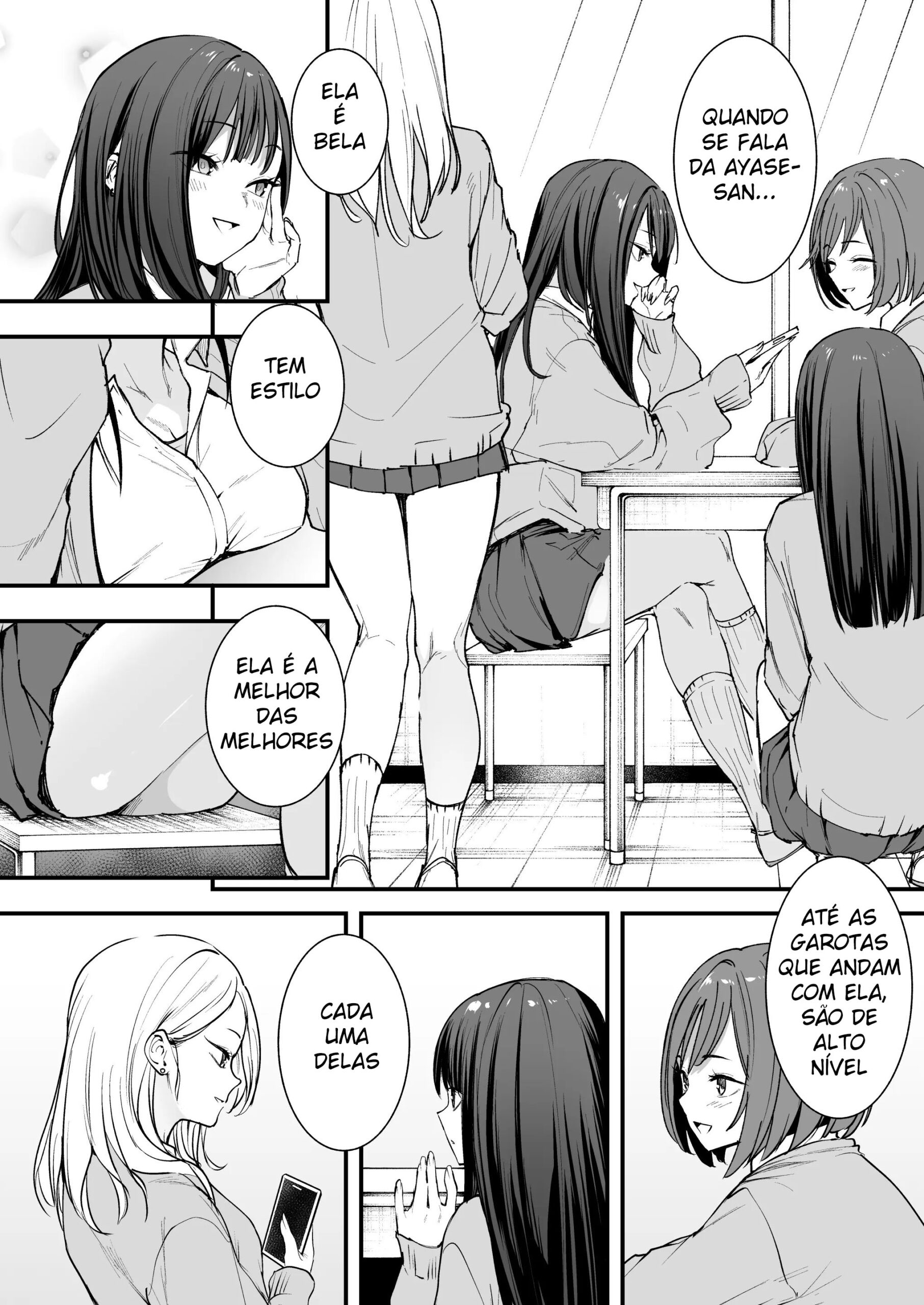A História de Como Eu, Um Otaku, Consegui Foder Uma Gyaru Super Popular — página 4