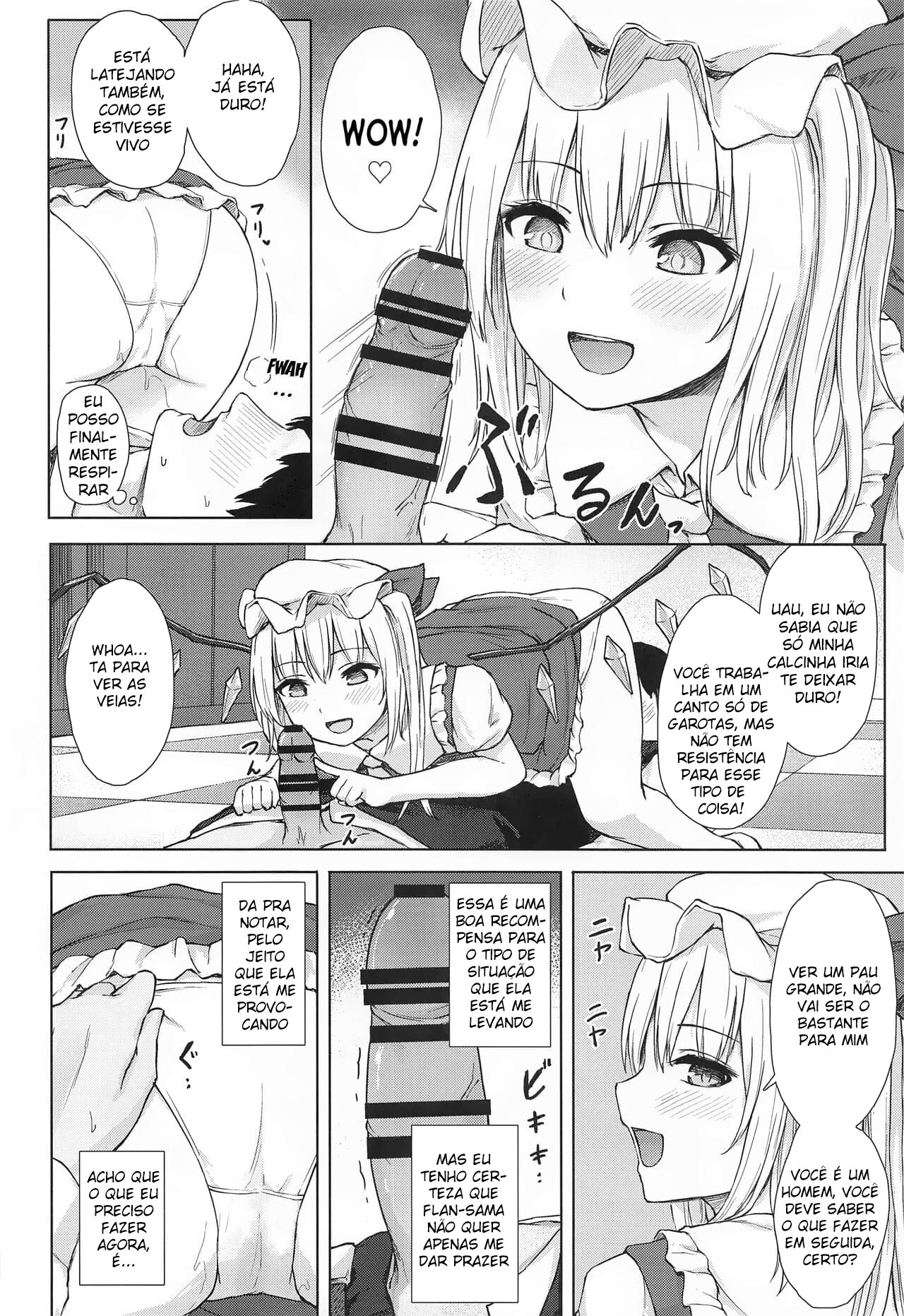 Namaiki Flan-chan no Seitai — página 7