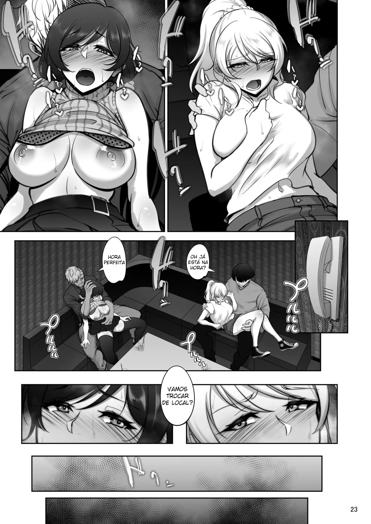 Os Registros Sexuais De Eli e Nozomi 1 — página 22