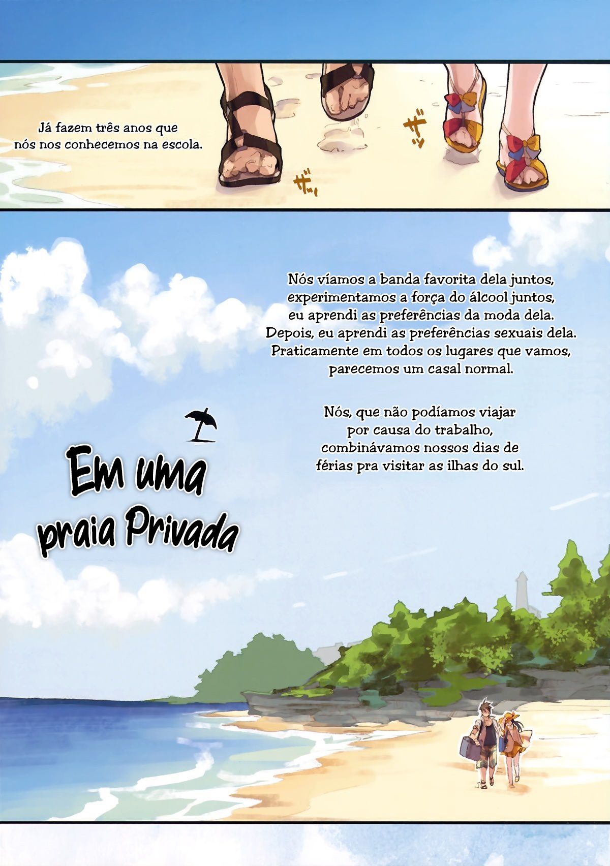 Em uma Praia Privada — página 3