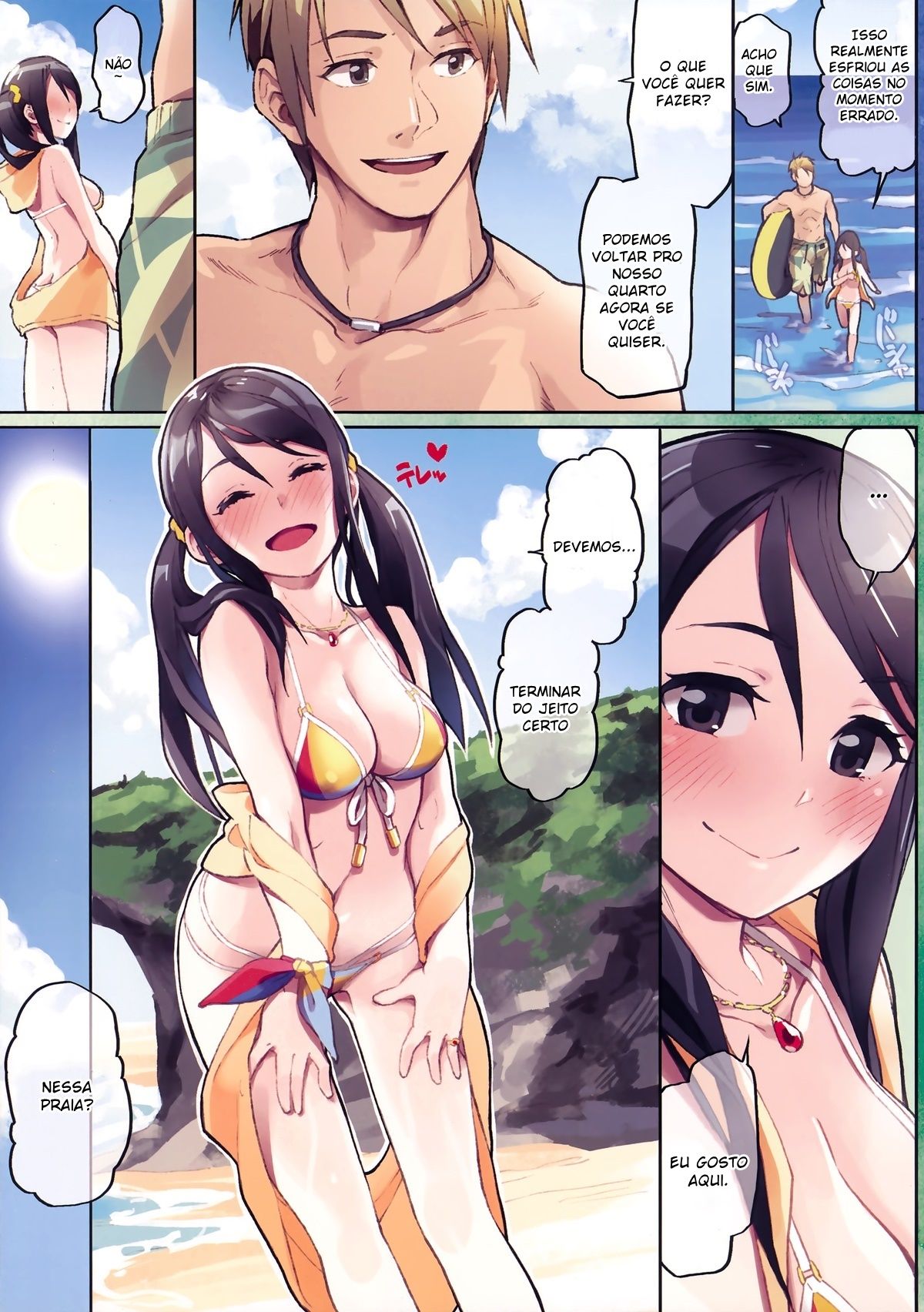 Em uma Praia Privada — página 13
