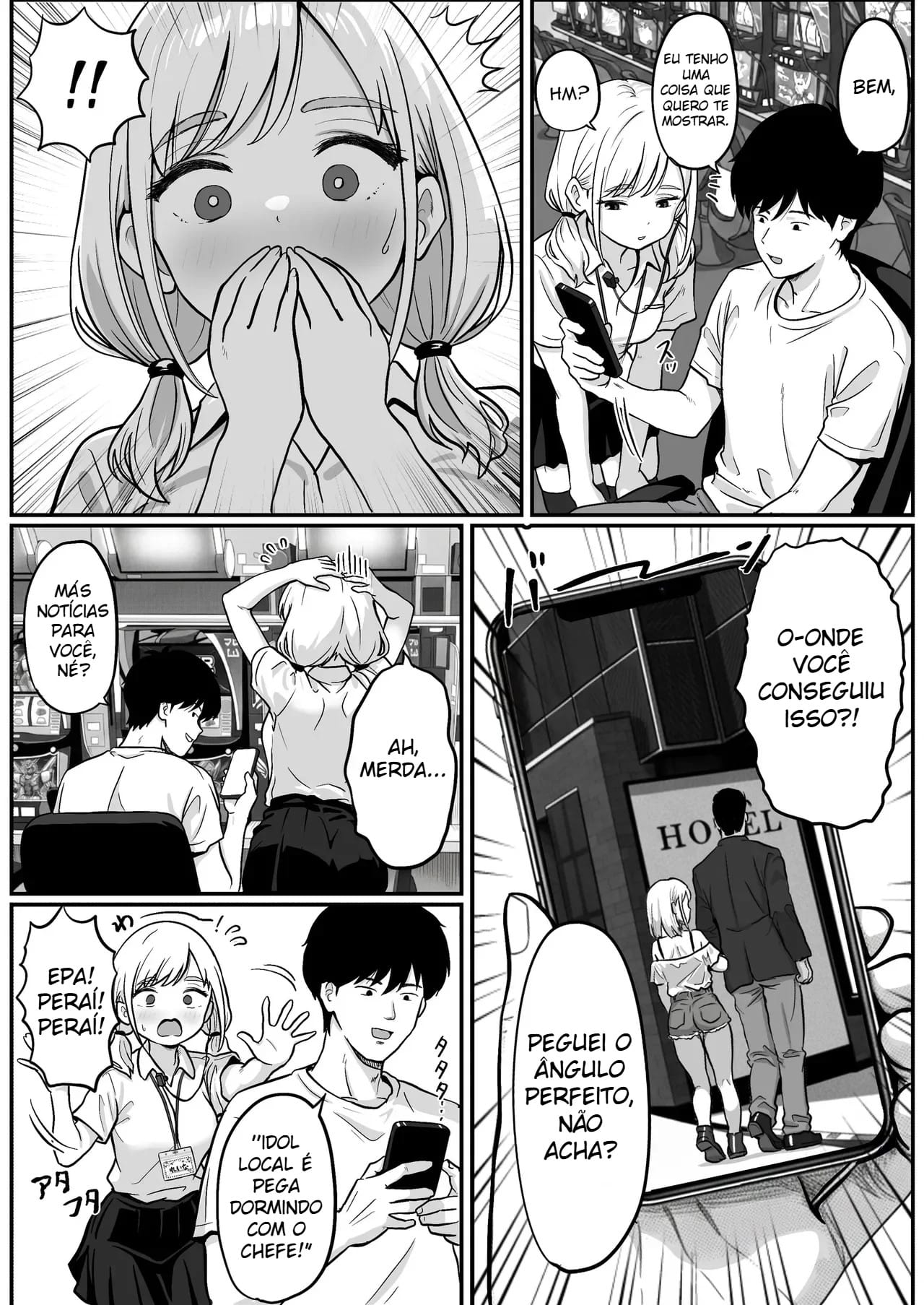 Transformando A Idol Queridinha do Estúdio Pachinko no Meu Buraco de Foder Particular — página 10