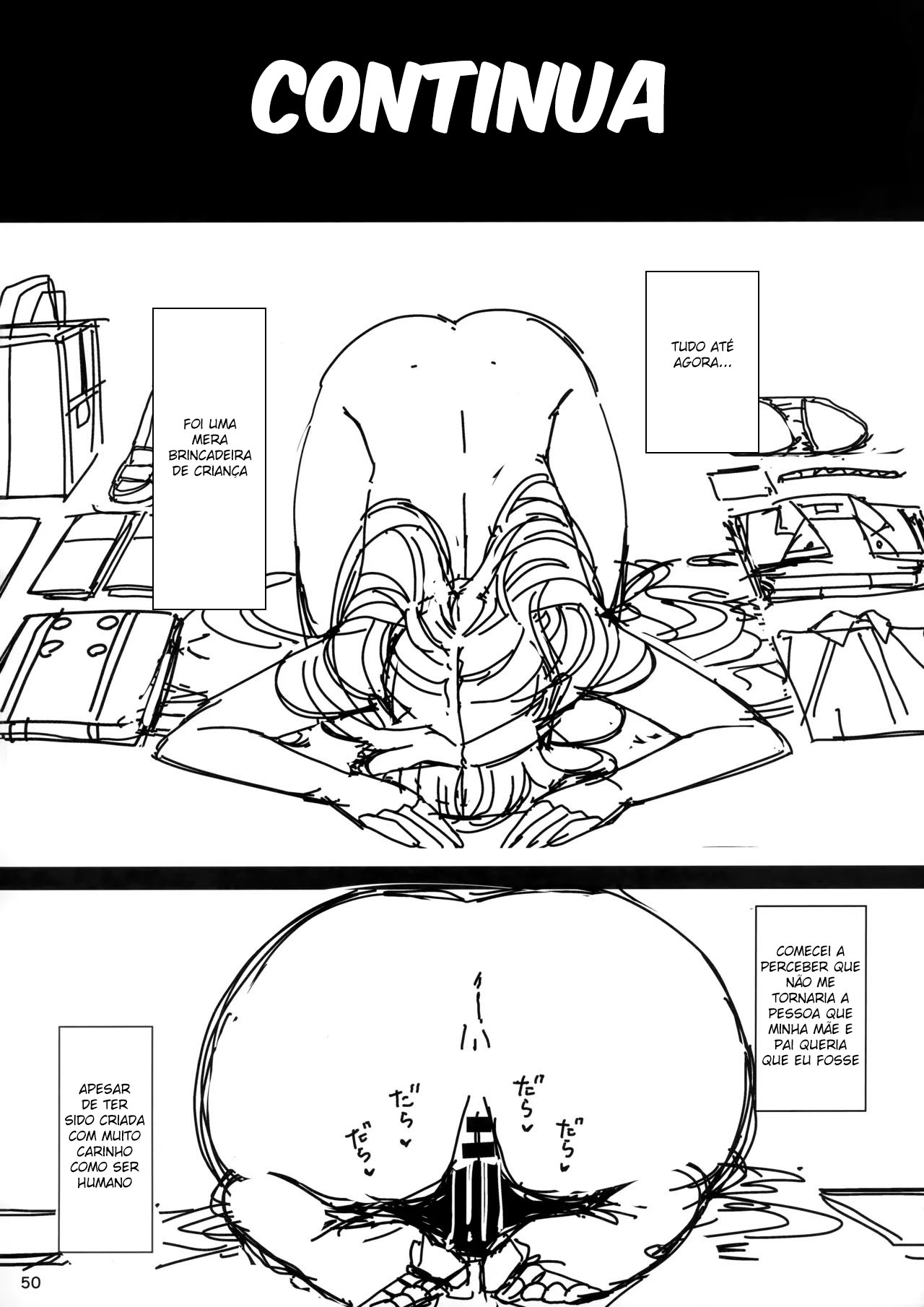 Apesar de ter Sido Criado Com Muito Carinho, Desculpa, Mas Acabei Virando um Onahole — página 51