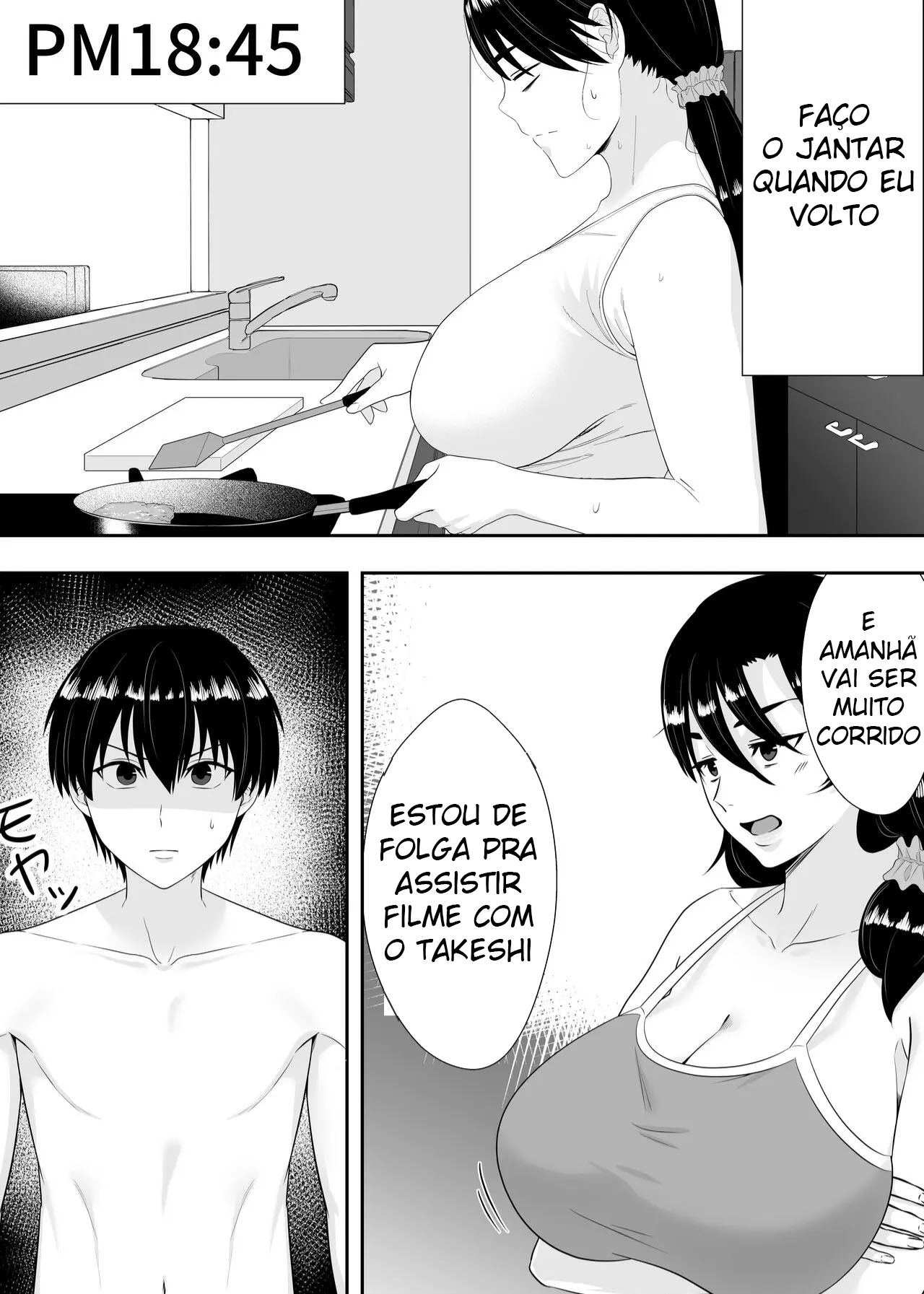 A Mãe Corajosa 2 ~ Até a Mamãe Voraz Sucumbir Ao Meu Pau Grande ~ — página 10