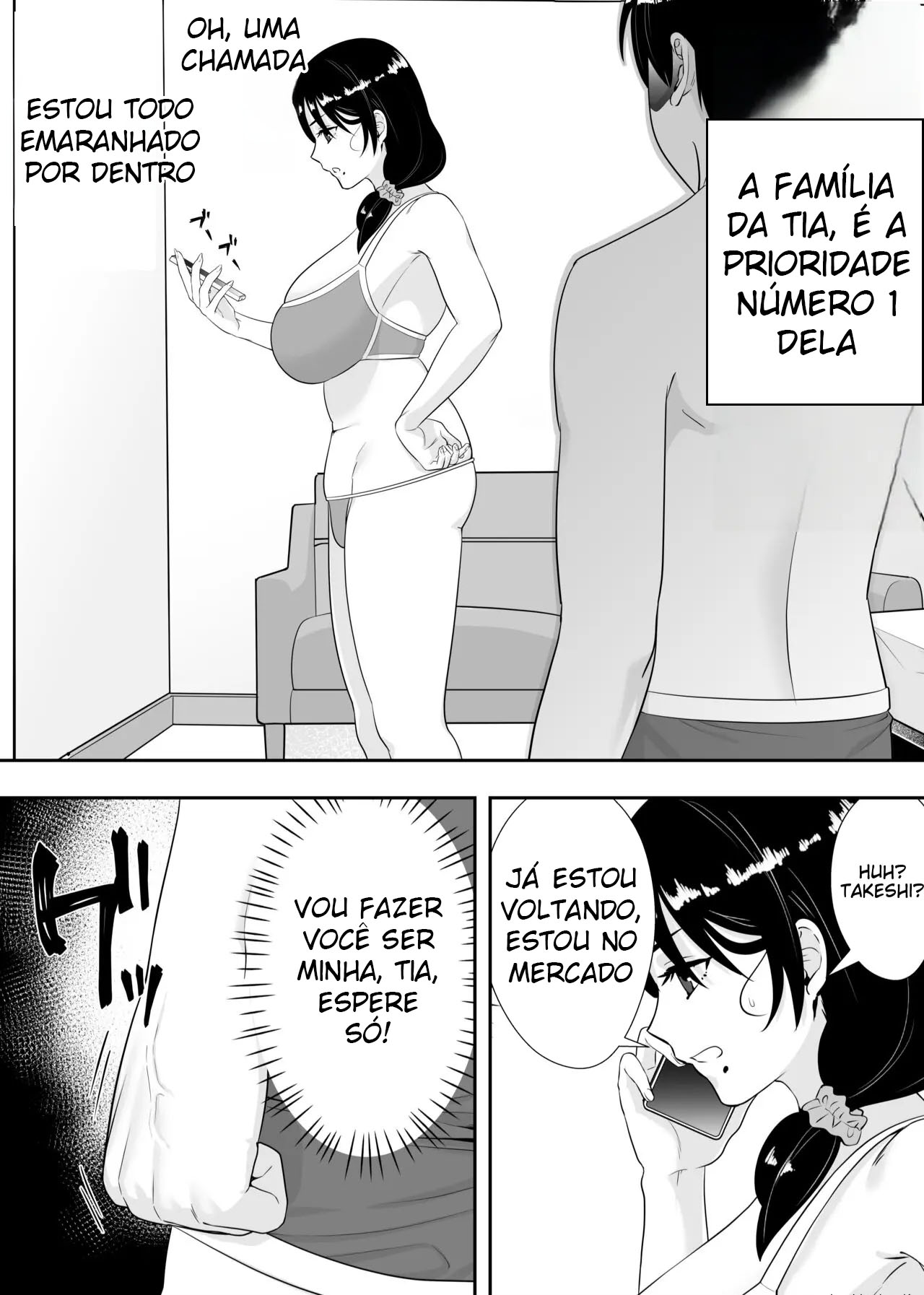 A Mãe Corajosa 2 ~ Até a Mamãe Voraz Sucumbir Ao Meu Pau Grande ~ — página 11