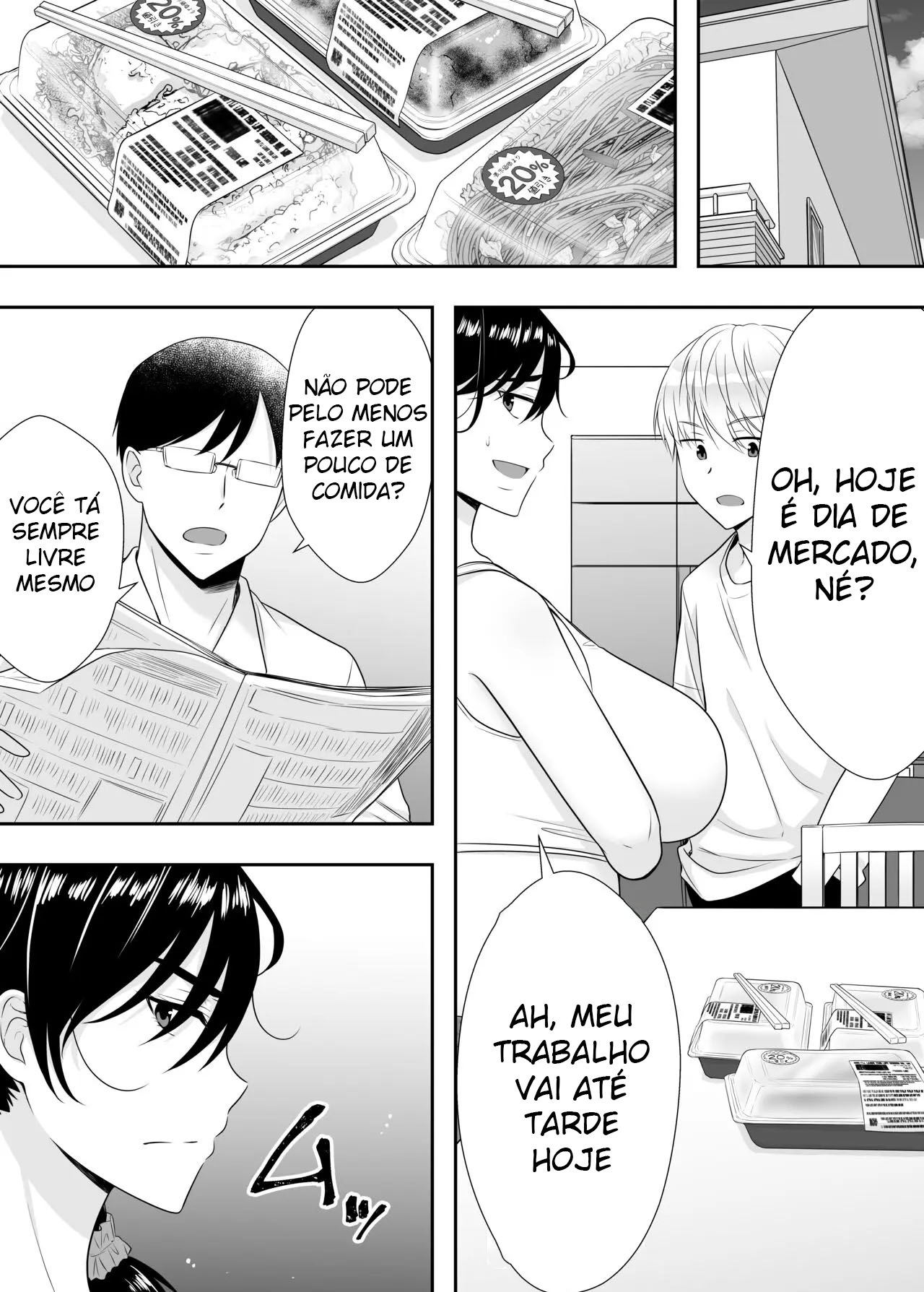 A Mãe Corajosa 2 ~ Até a Mamãe Voraz Sucumbir Ao Meu Pau Grande ~ — página 45