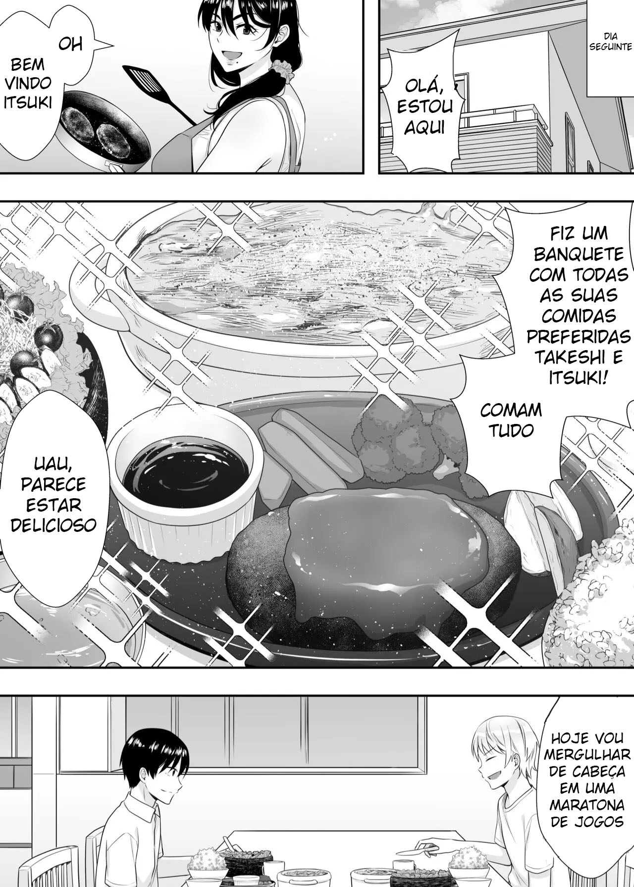A Mãe Corajosa 2 ~ Até a Mamãe Voraz Sucumbir Ao Meu Pau Grande ~ — página 47