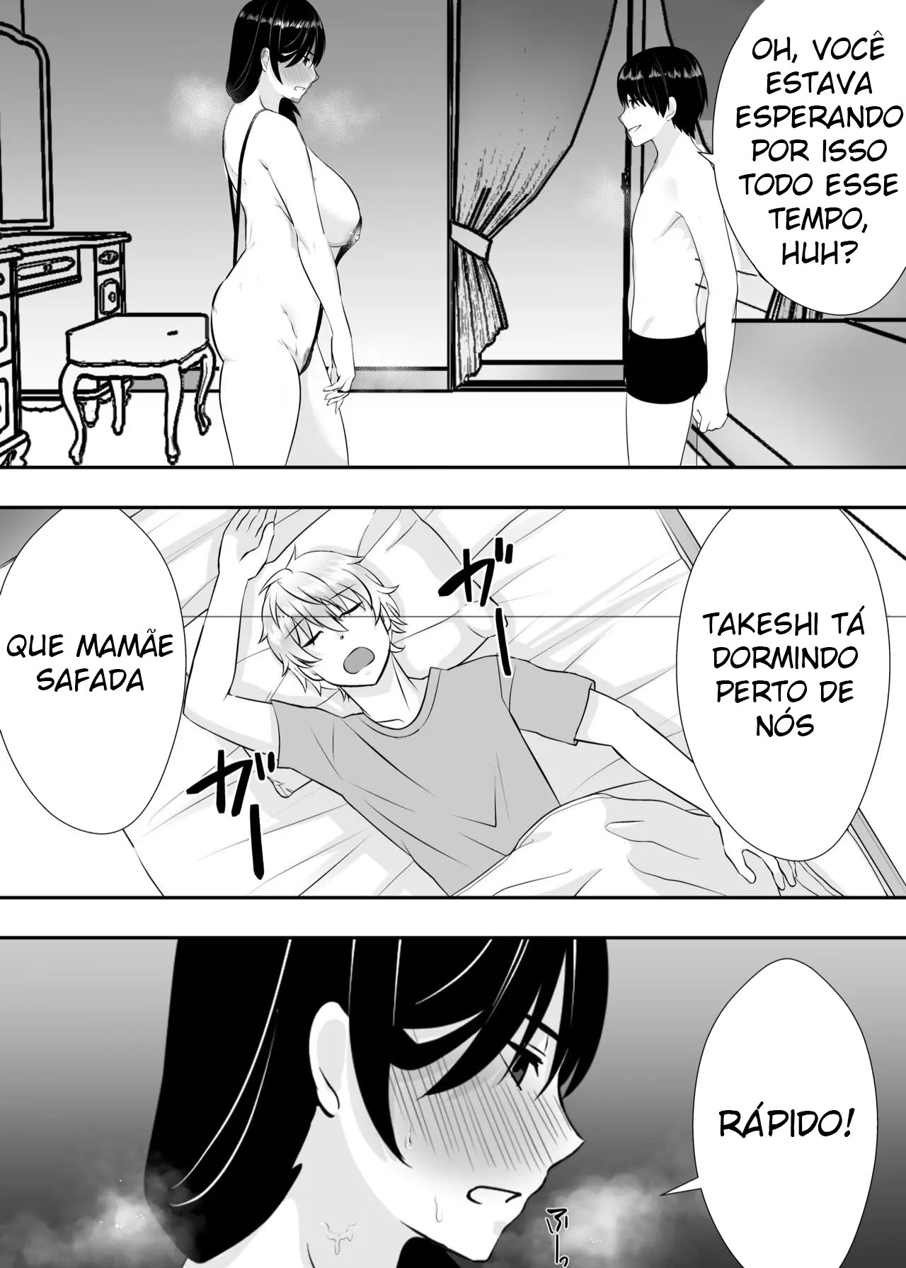 A Mãe Corajosa 2 ~ Até a Mamãe Voraz Sucumbir Ao Meu Pau Grande ~ — página 53