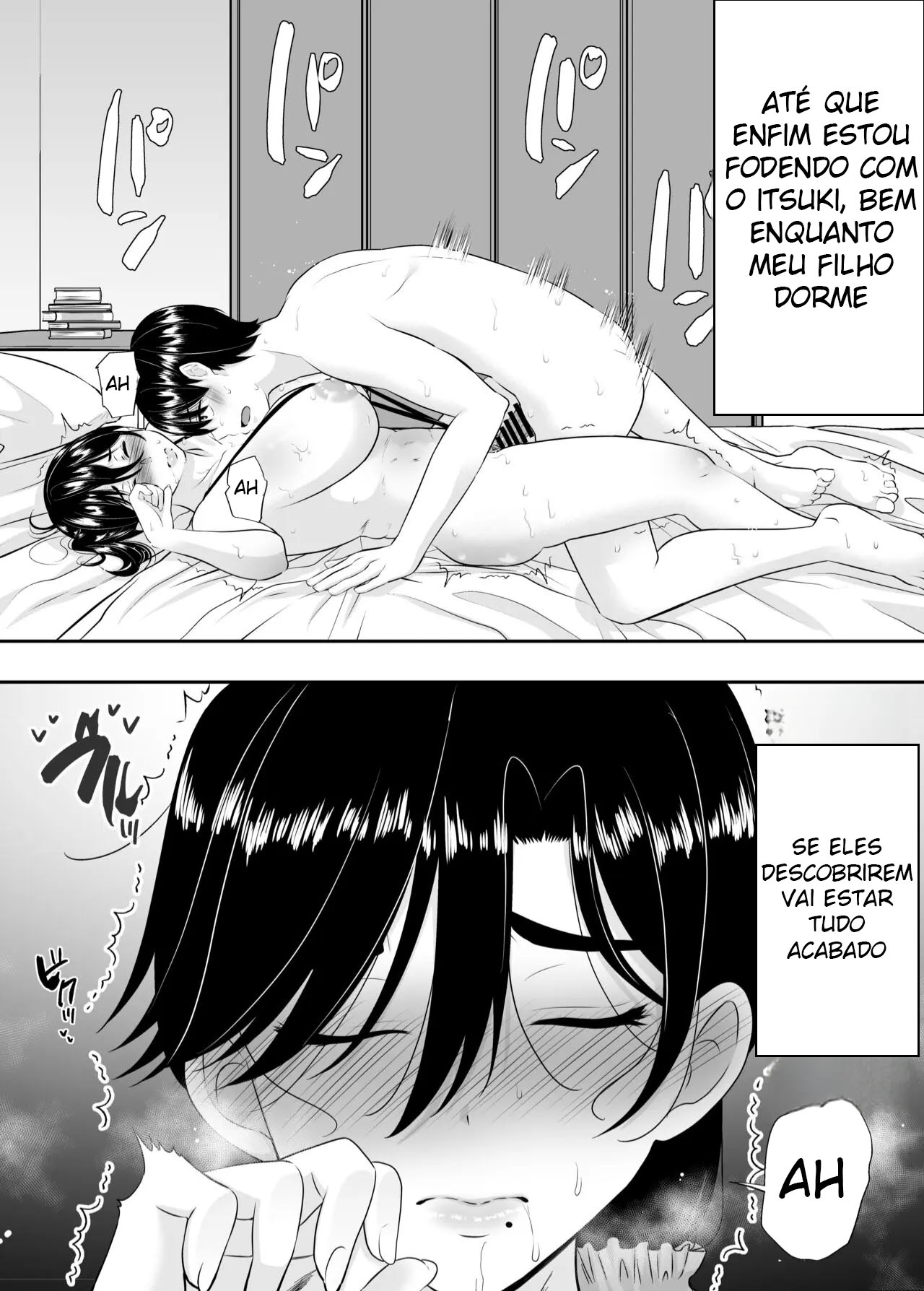 A Mãe Corajosa 2 ~ Até a Mamãe Voraz Sucumbir Ao Meu Pau Grande ~ — página 56