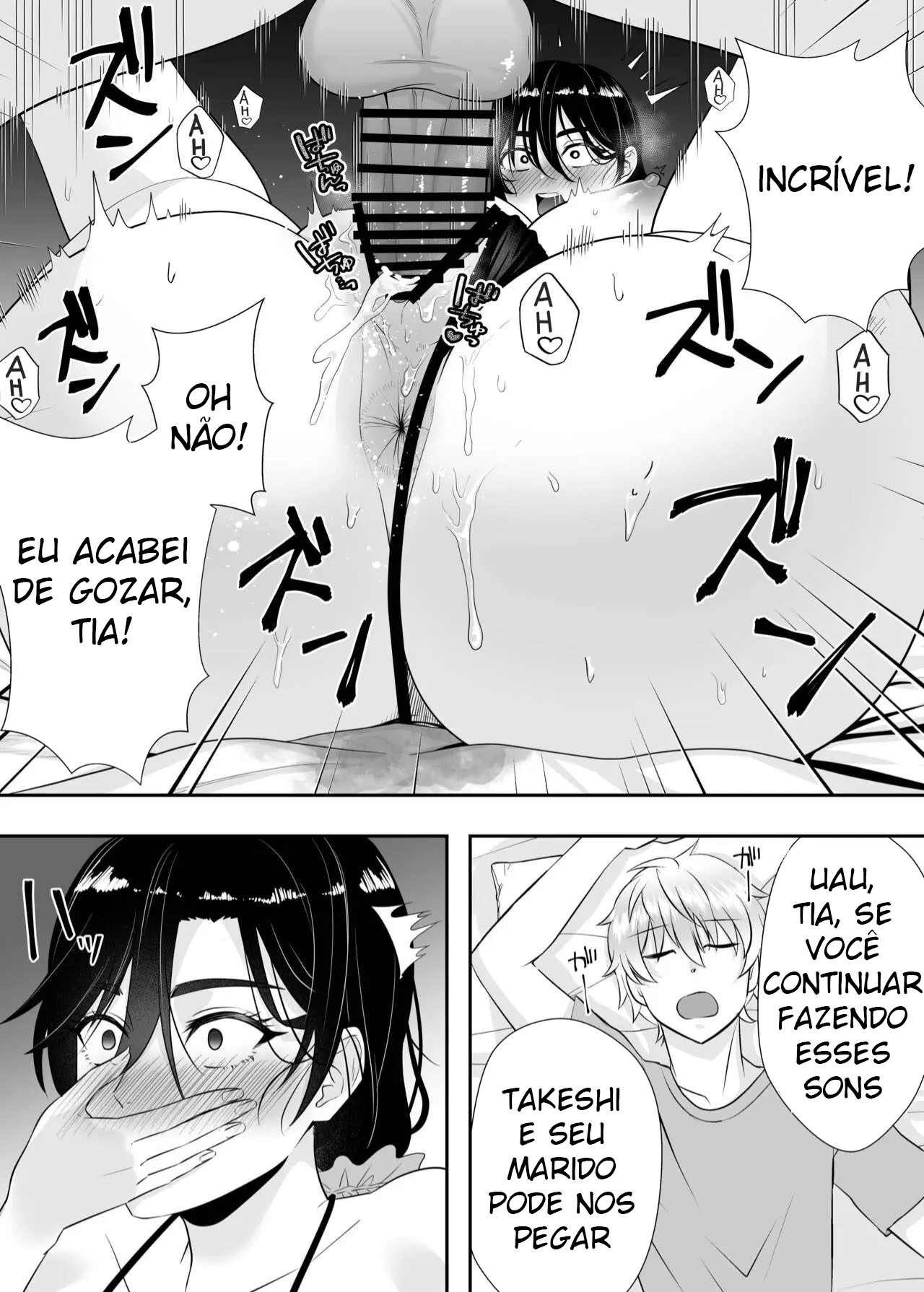 A Mãe Corajosa 2 ~ Até a Mamãe Voraz Sucumbir Ao Meu Pau Grande ~ — página 61