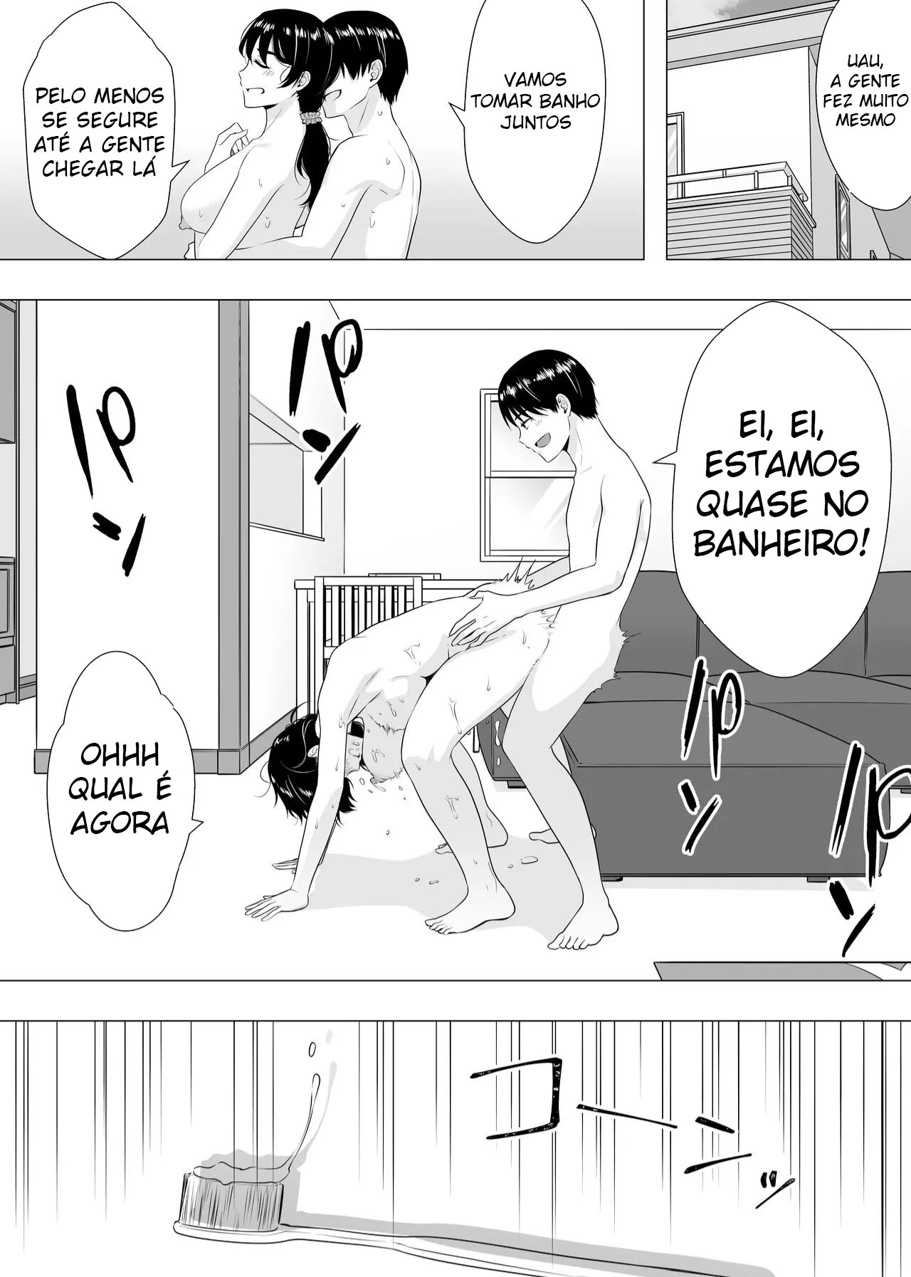 A Mãe Corajosa 2 ~ Até a Mamãe Voraz Sucumbir Ao Meu Pau Grande ~ — página 68