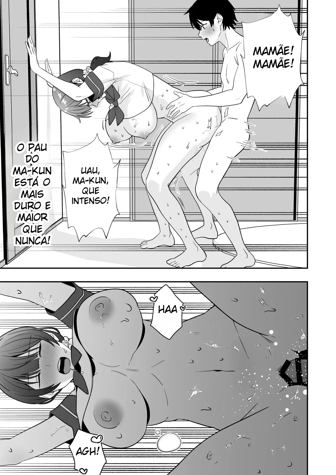 Harém de Mães 3 ~ Sexo Doce e Carinhoso de Uniforme com as Mães Que Eu Amo ~ — página 53