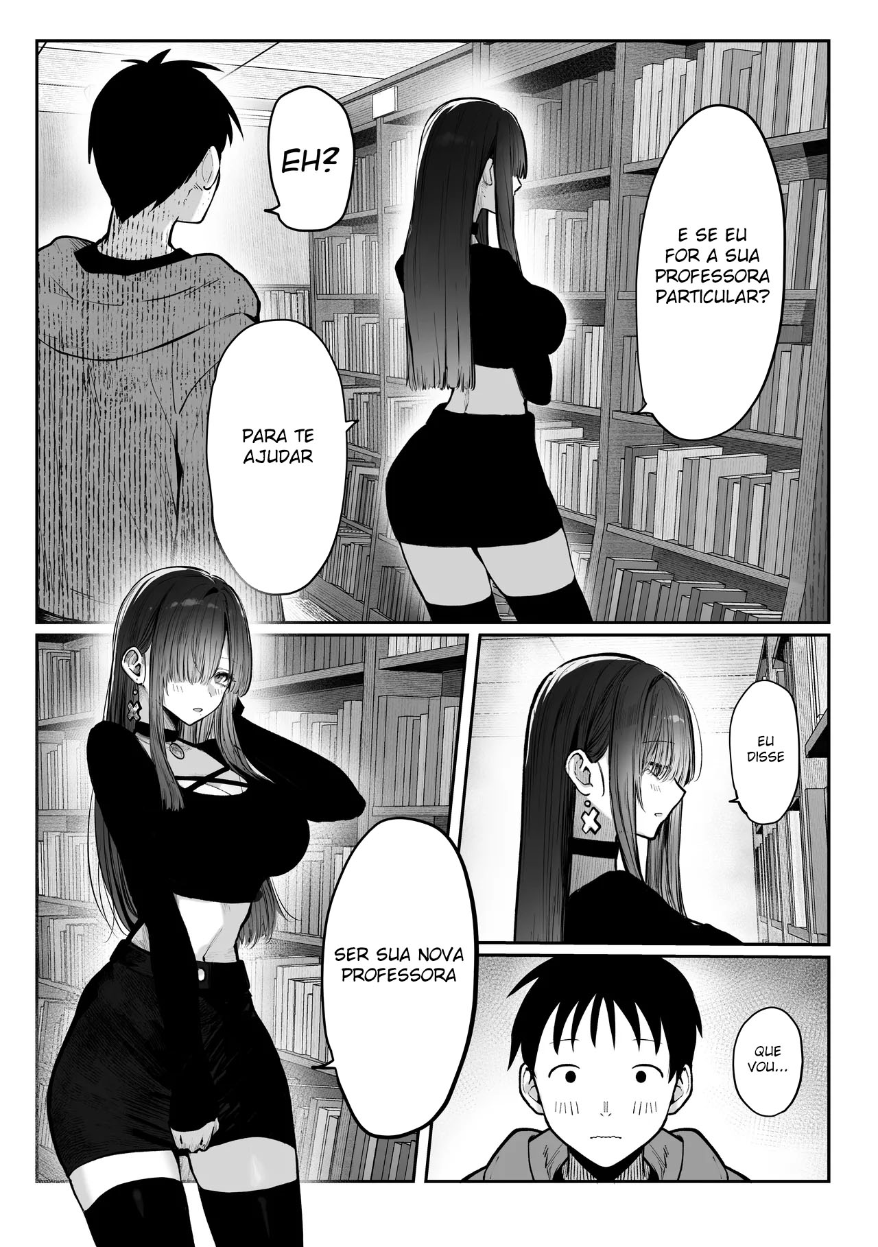 Vou Te Ensinar ~ A História Sensual Entre um Vestibulando, e uma Linda Mulher de Seios Grandes ~ — página 29
