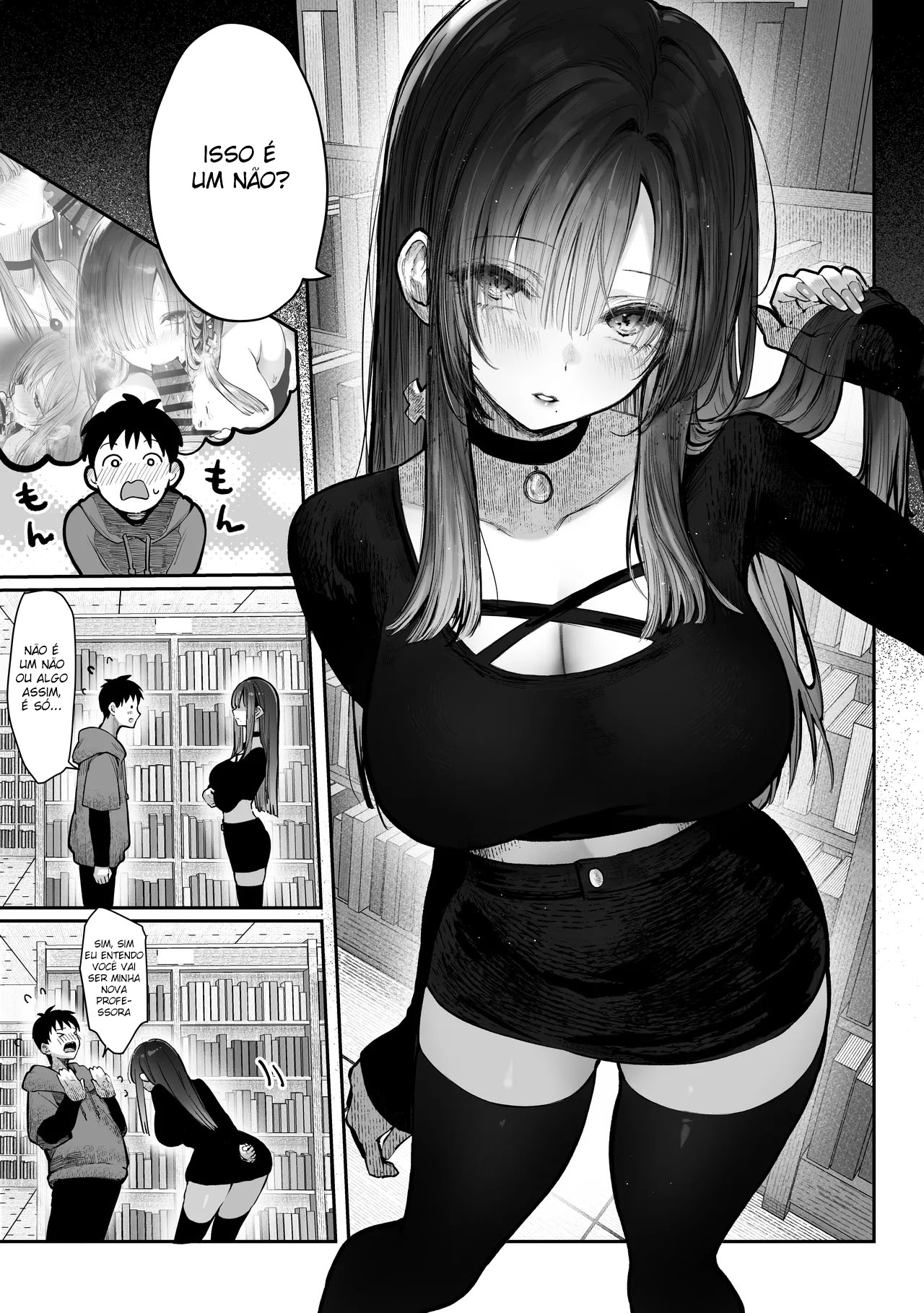 Vou Te Ensinar ~ A História Sensual Entre um Vestibulando, e uma Linda Mulher de Seios Grandes ~ — página 30