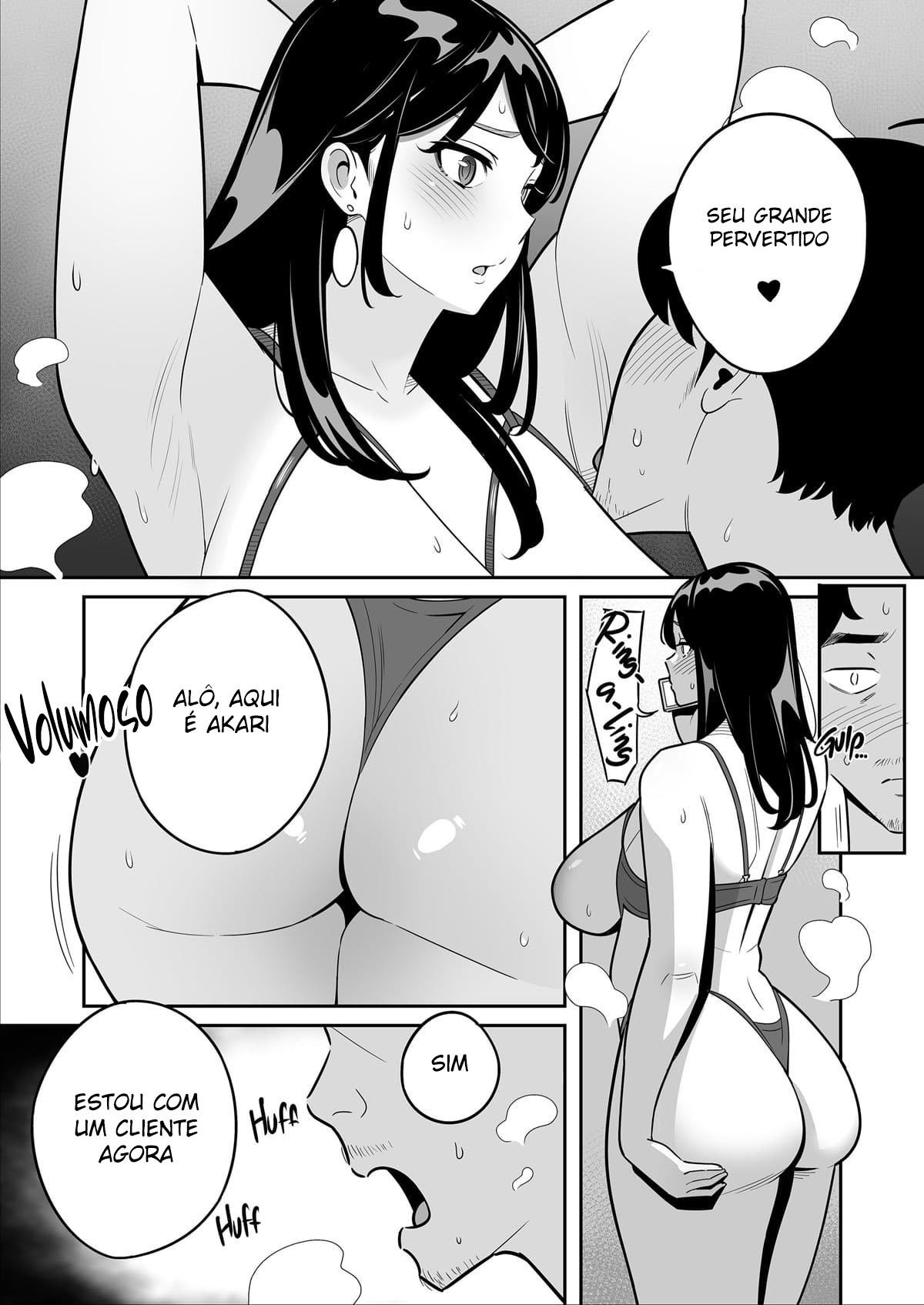 Oh Sim! Eu me dei bem com uma Linda Prostituta de uma Agência 3 — página 12