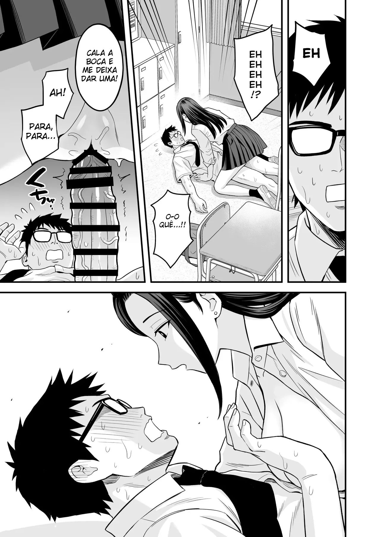 Quando Uma Gyaru Que Só Quer Transar Encontra Um Otaku Bem-Dotado — página 8