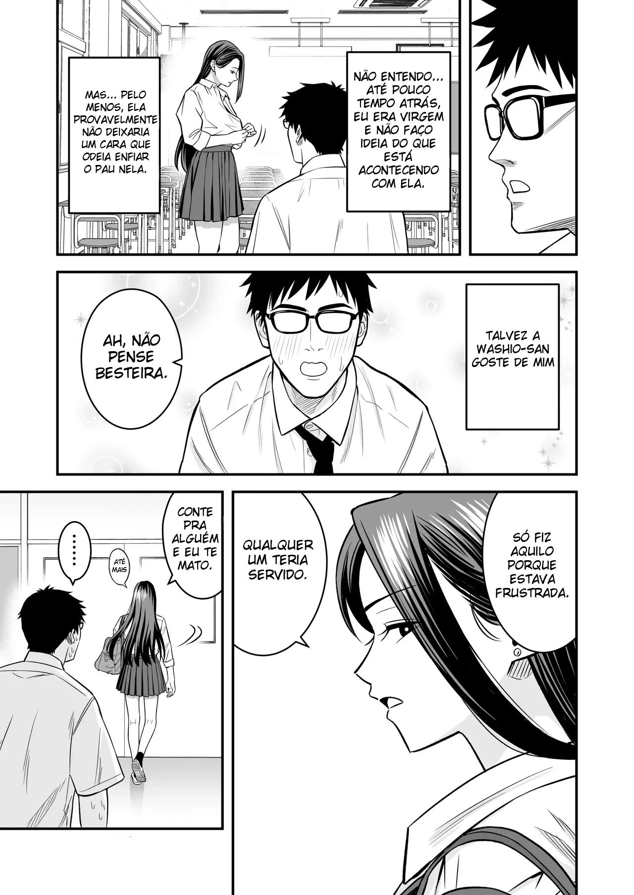 Quando Uma Gyaru Que Só Quer Transar Encontra Um Otaku Bem-Dotado — página 16