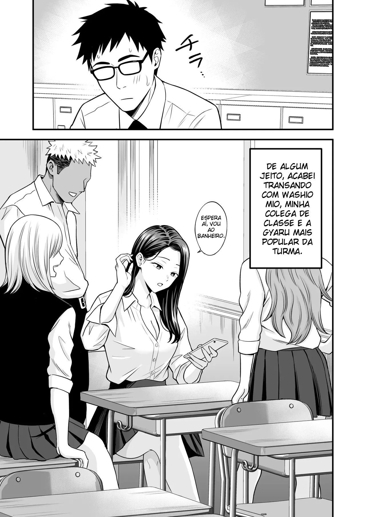 Quando Uma Gyaru Que Só Quer Transar Encontra Um Otaku Bem-Dotado — página 18