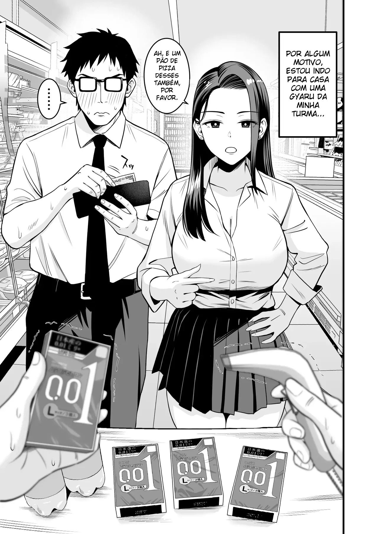 Quando Uma Gyaru Que Só Quer Transar Encontra Um Otaku Bem-Dotado — página 26