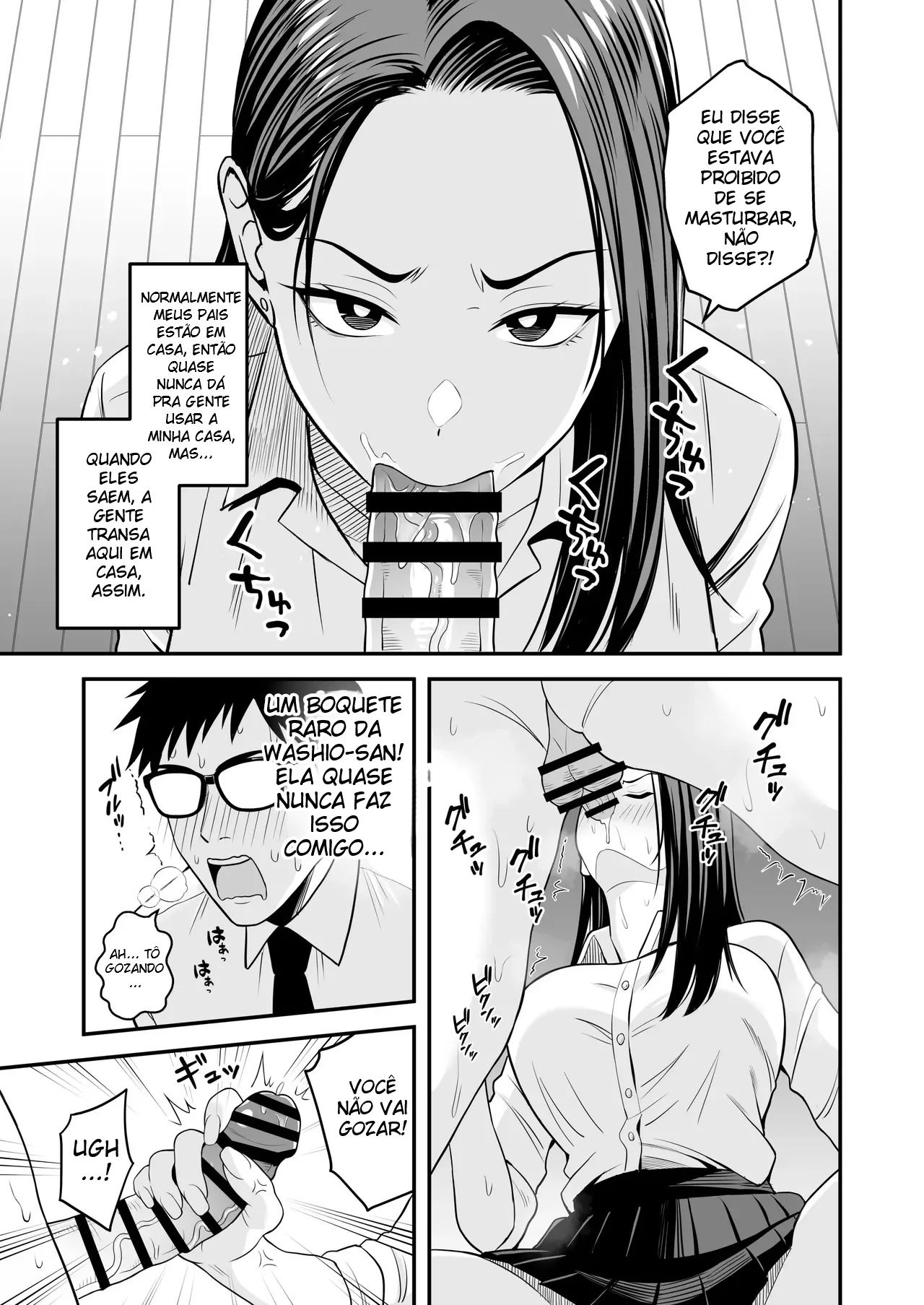 Quando Uma Gyaru Que Só Quer Transar Encontra Um Otaku Bem-Dotado — página 28