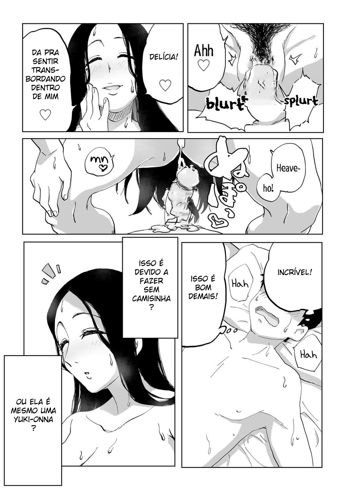 Yuki-Onna é uma lenda de um Espírito da Neve — página 22