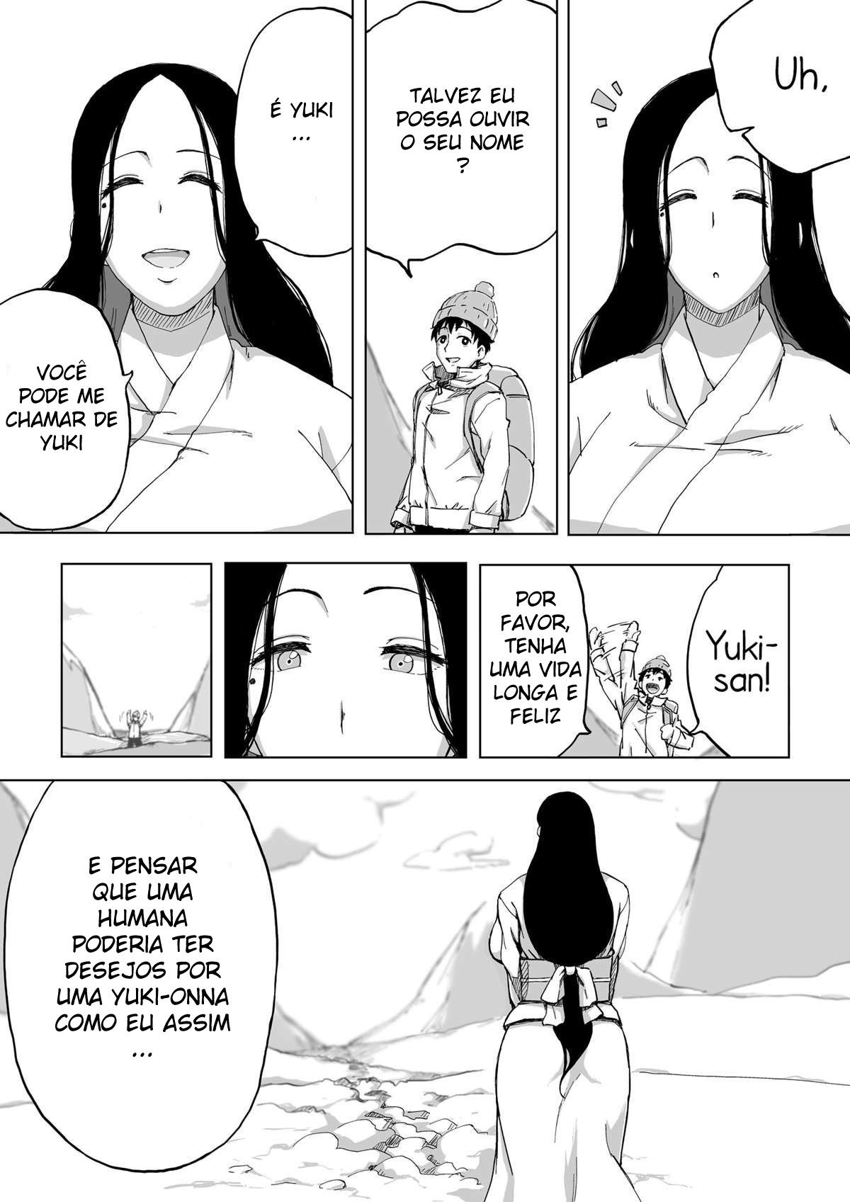 Yuki-Onna é uma lenda de um Espírito da Neve — página 33