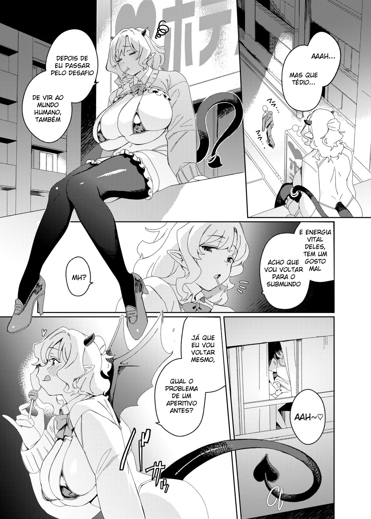 A Succubus Gyaru e a Nerd Futanari — página 4
