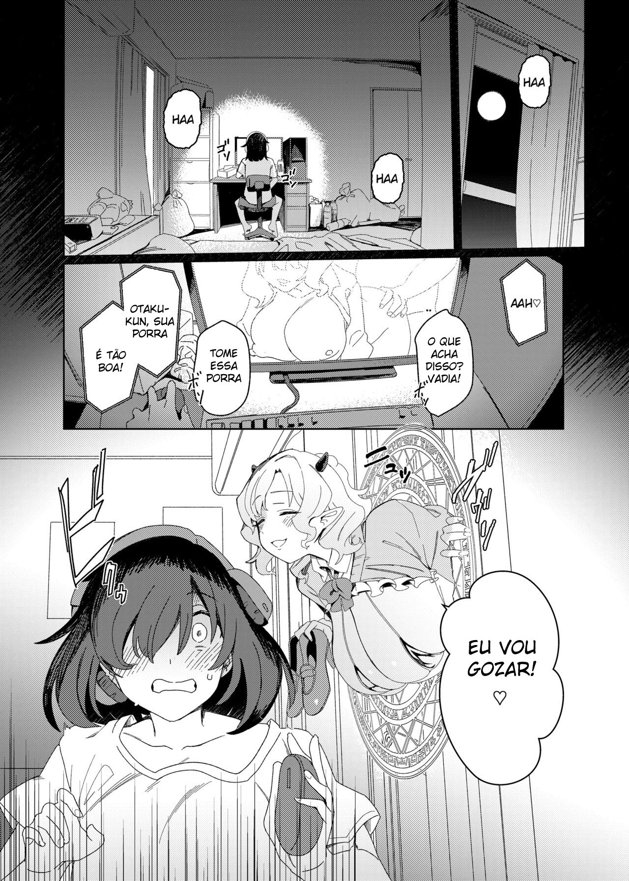 A Succubus Gyaru e a Nerd Futanari — página 5