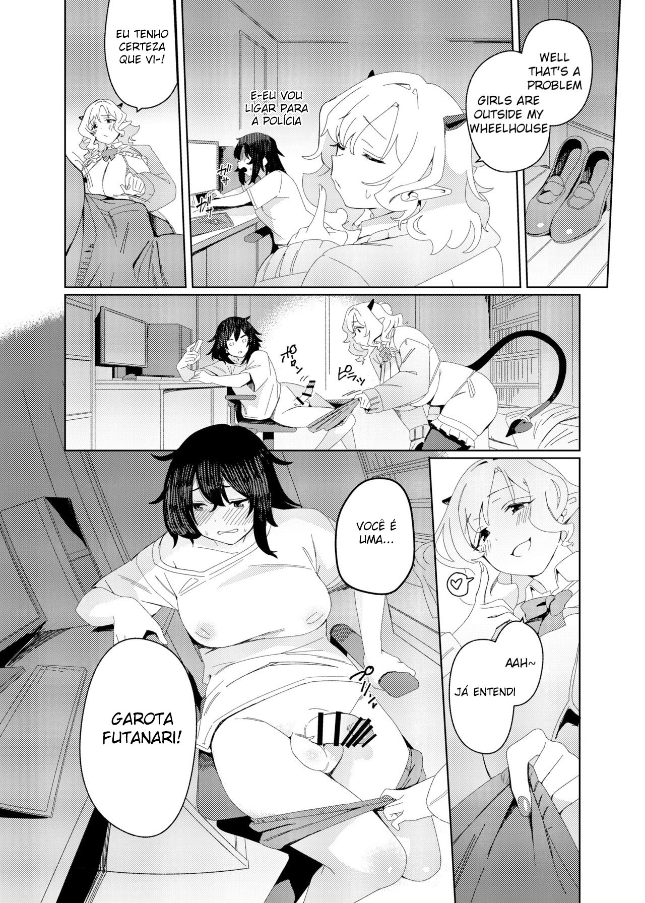 A Succubus Gyaru e a Nerd Futanari — página 7
