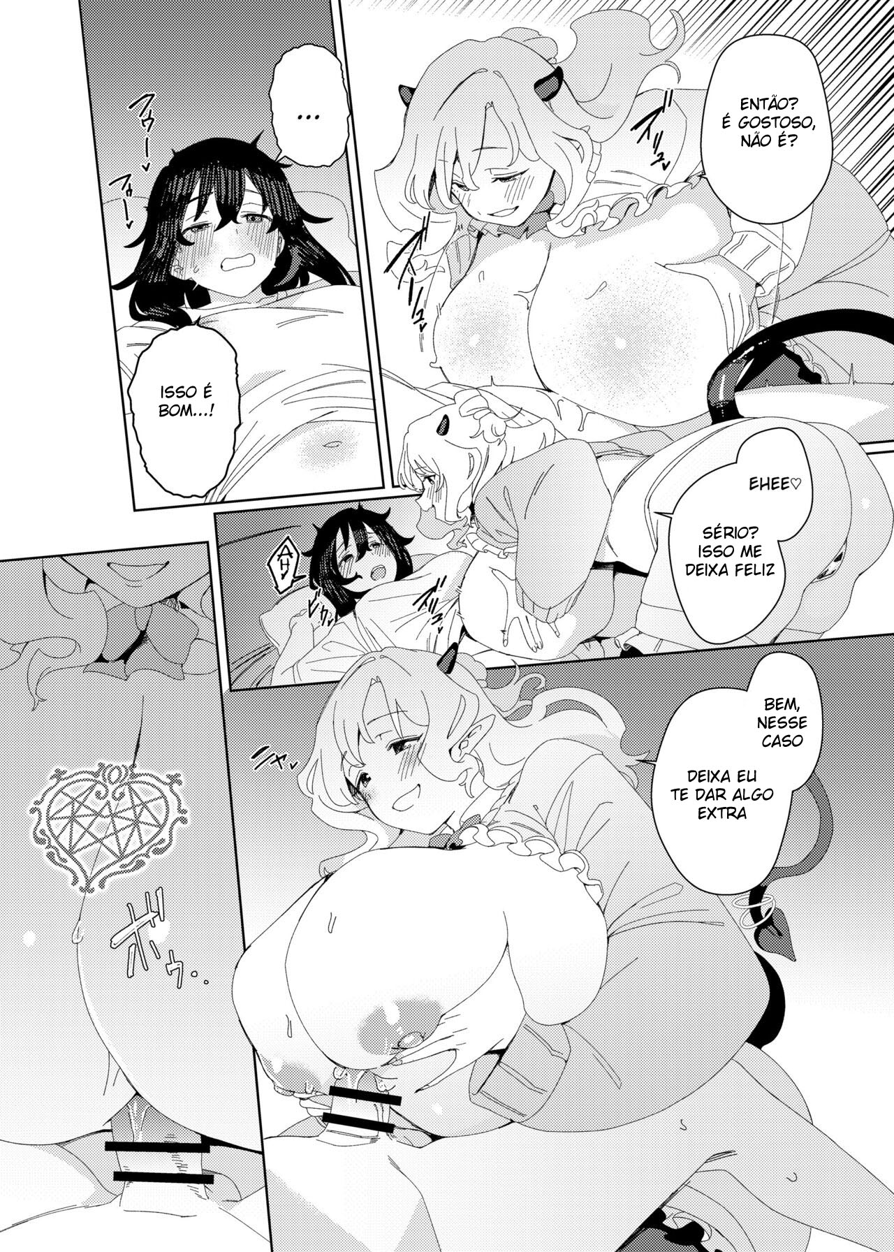 A Succubus Gyaru e a Nerd Futanari — página 12