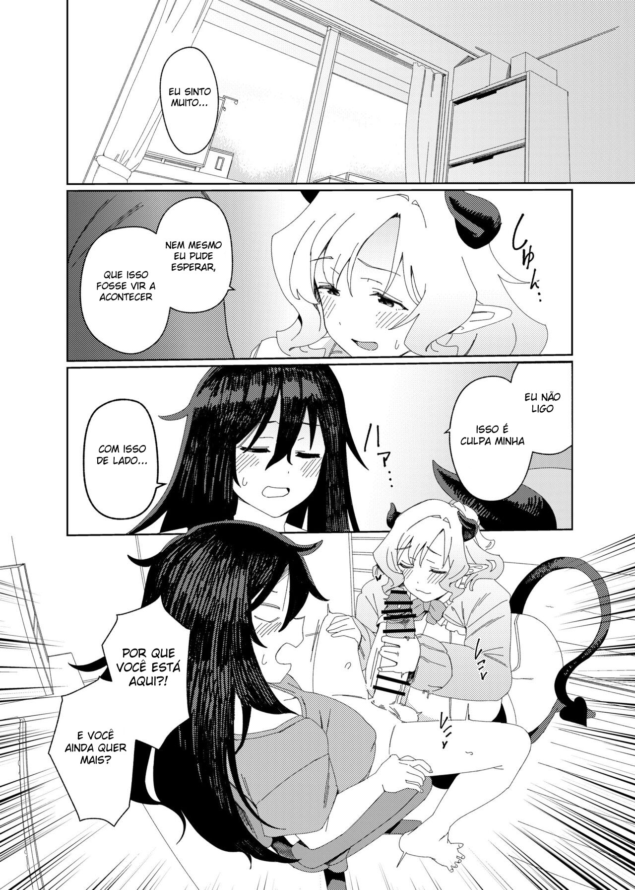 A Succubus Gyaru e a Nerd Futanari — página 41