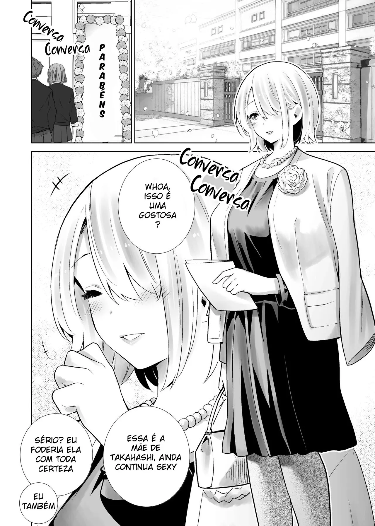 a Cerimônia de Formatura Em Que a Mãe do Meu Amigo Não Parava de Gozar Graças Ao Meu Pau Enorme — página 2