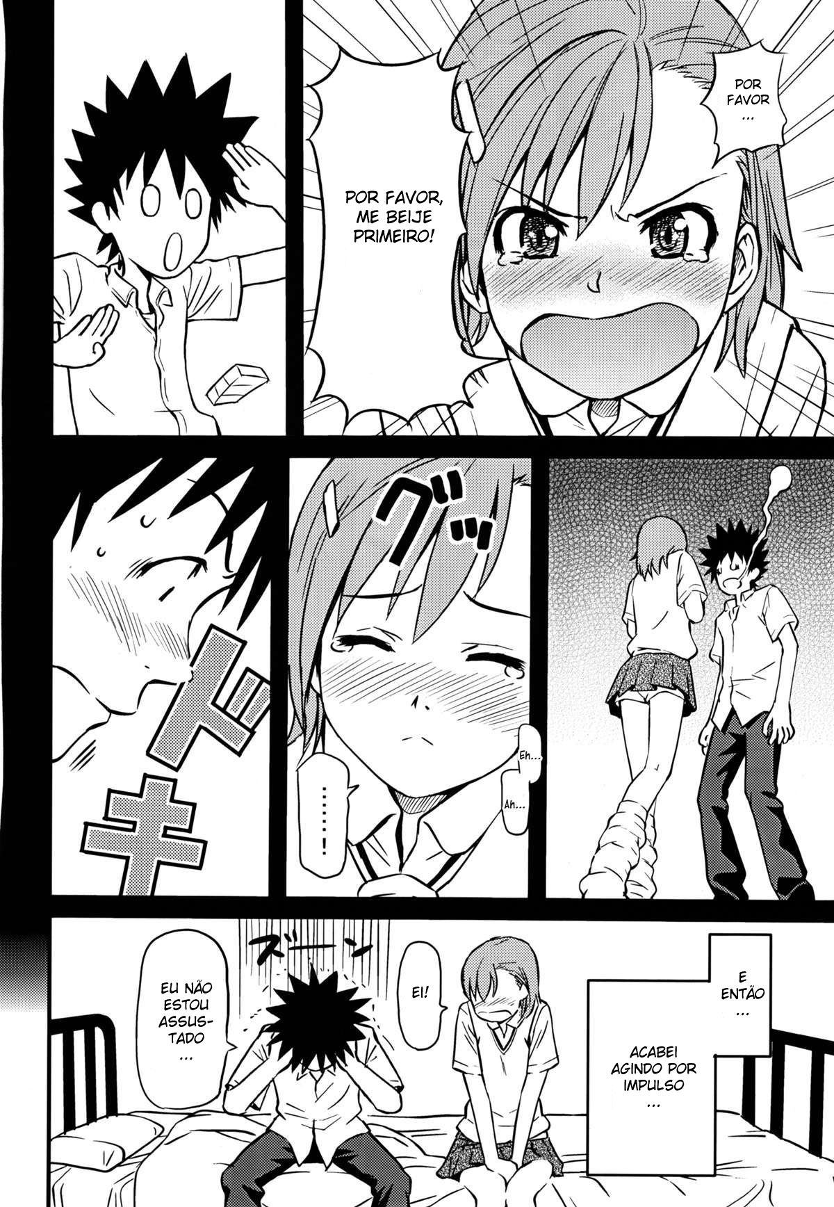 Uma Certa Railgun Ecchi — página 8