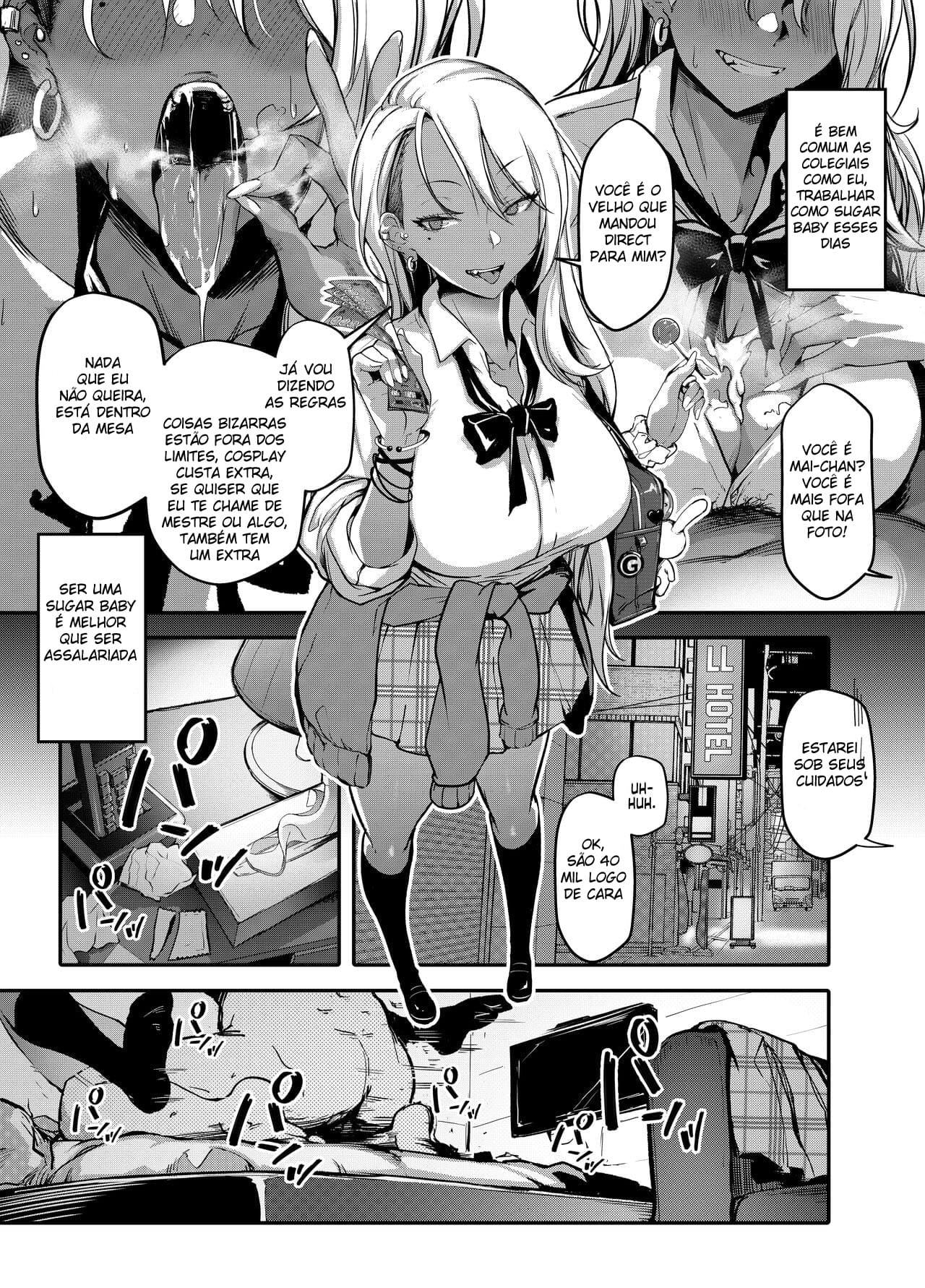 Colocando uma Gyaru Atrevida em Seu Lugar — página 2