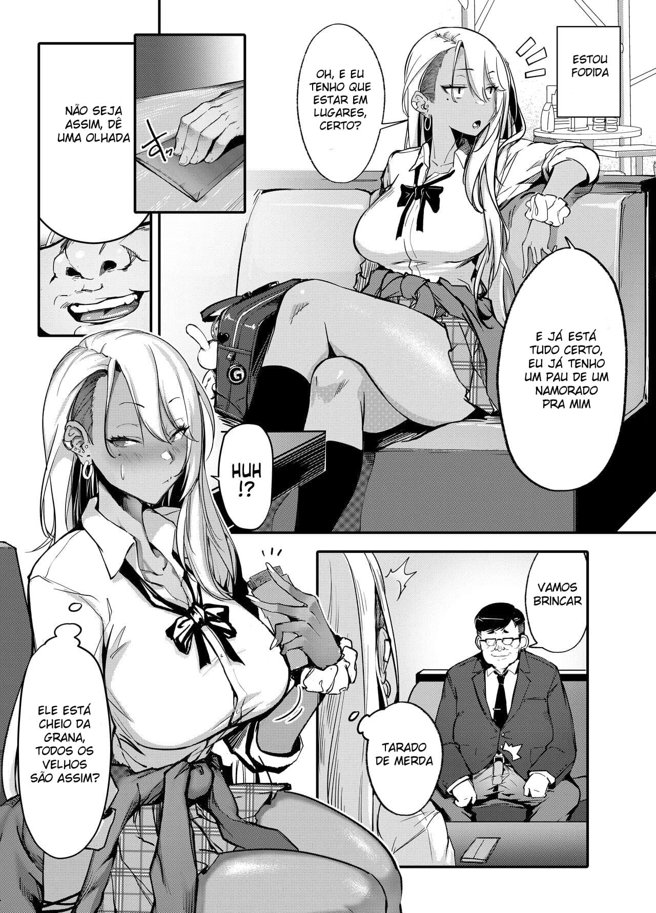 Colocando uma Gyaru Atrevida em Seu Lugar — página 8