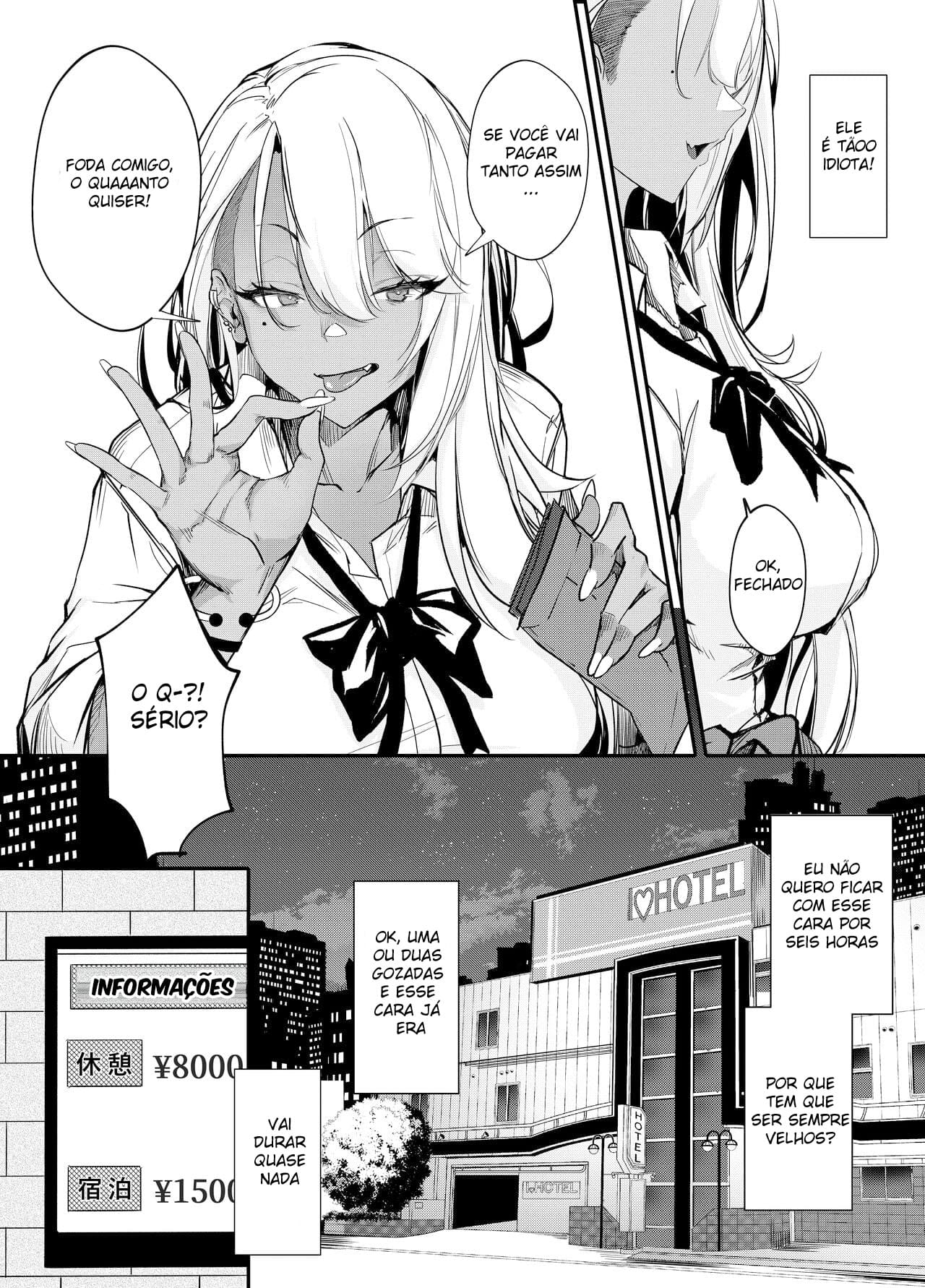 Colocando uma Gyaru Atrevida em Seu Lugar — página 10