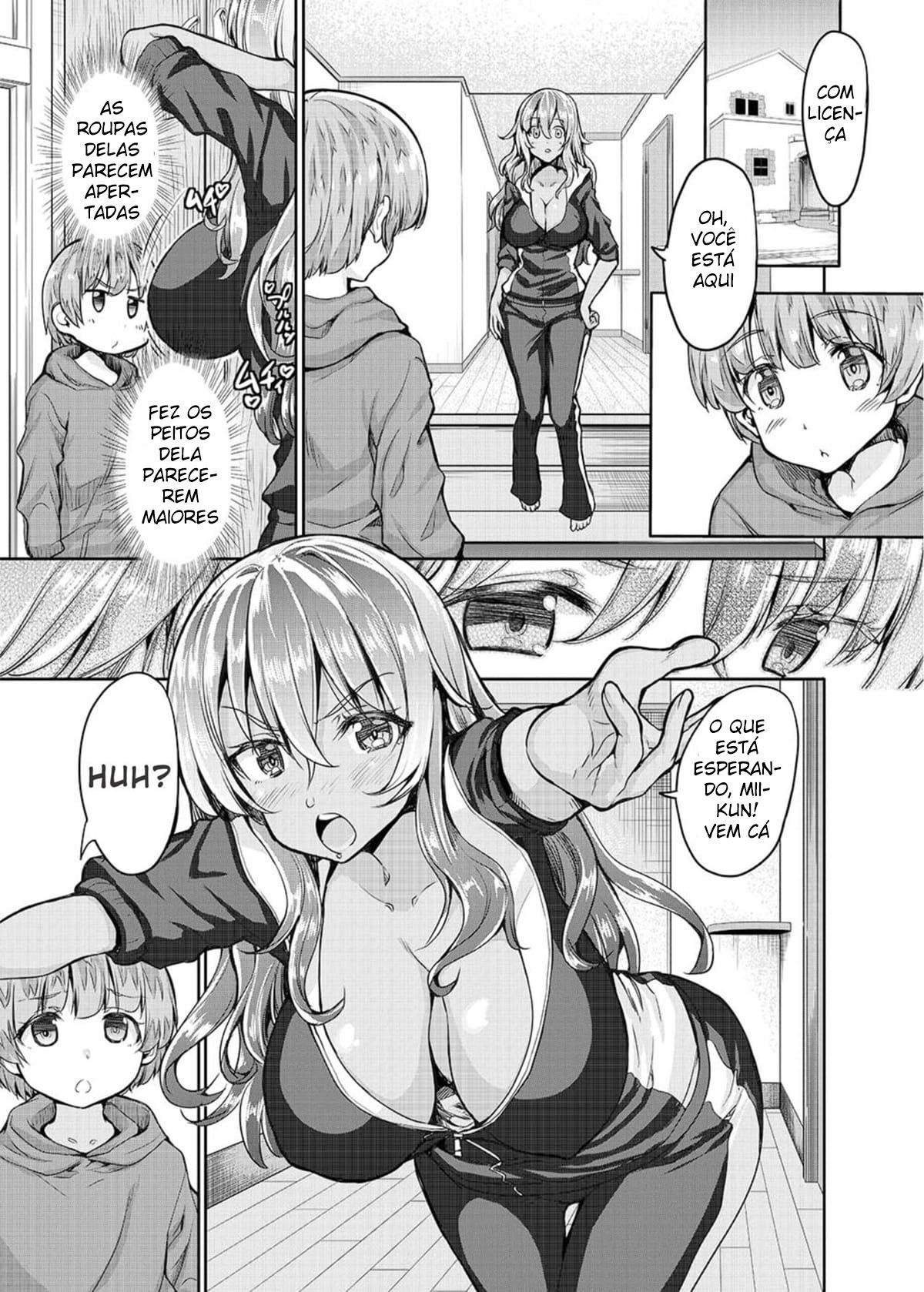 Seja um Bom Garoto e Você Fará Sexo com a Gyaru Onee-san — página 6