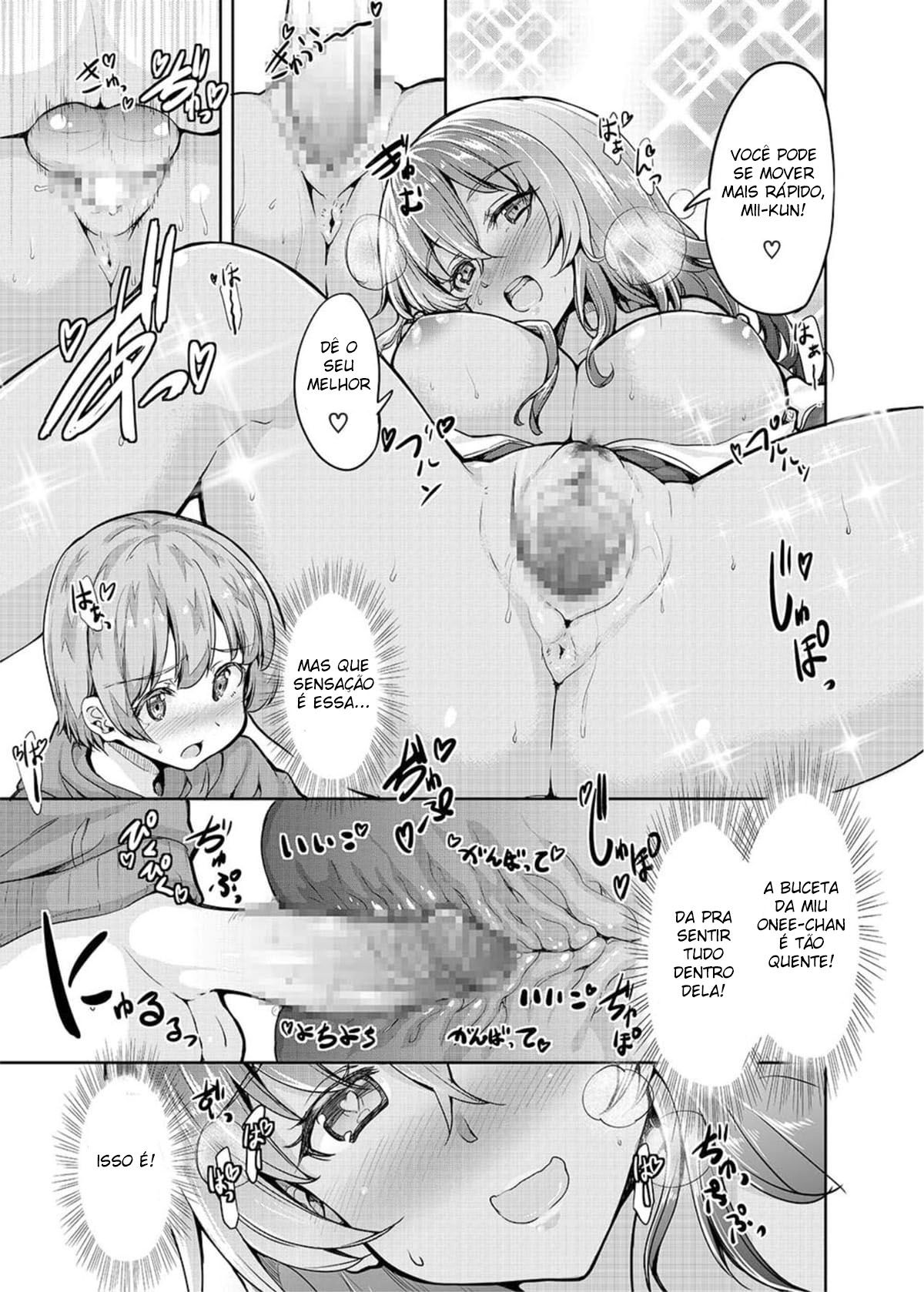 Seja um Bom Garoto e Você Fará Sexo com a Gyaru Onee-san — página 17