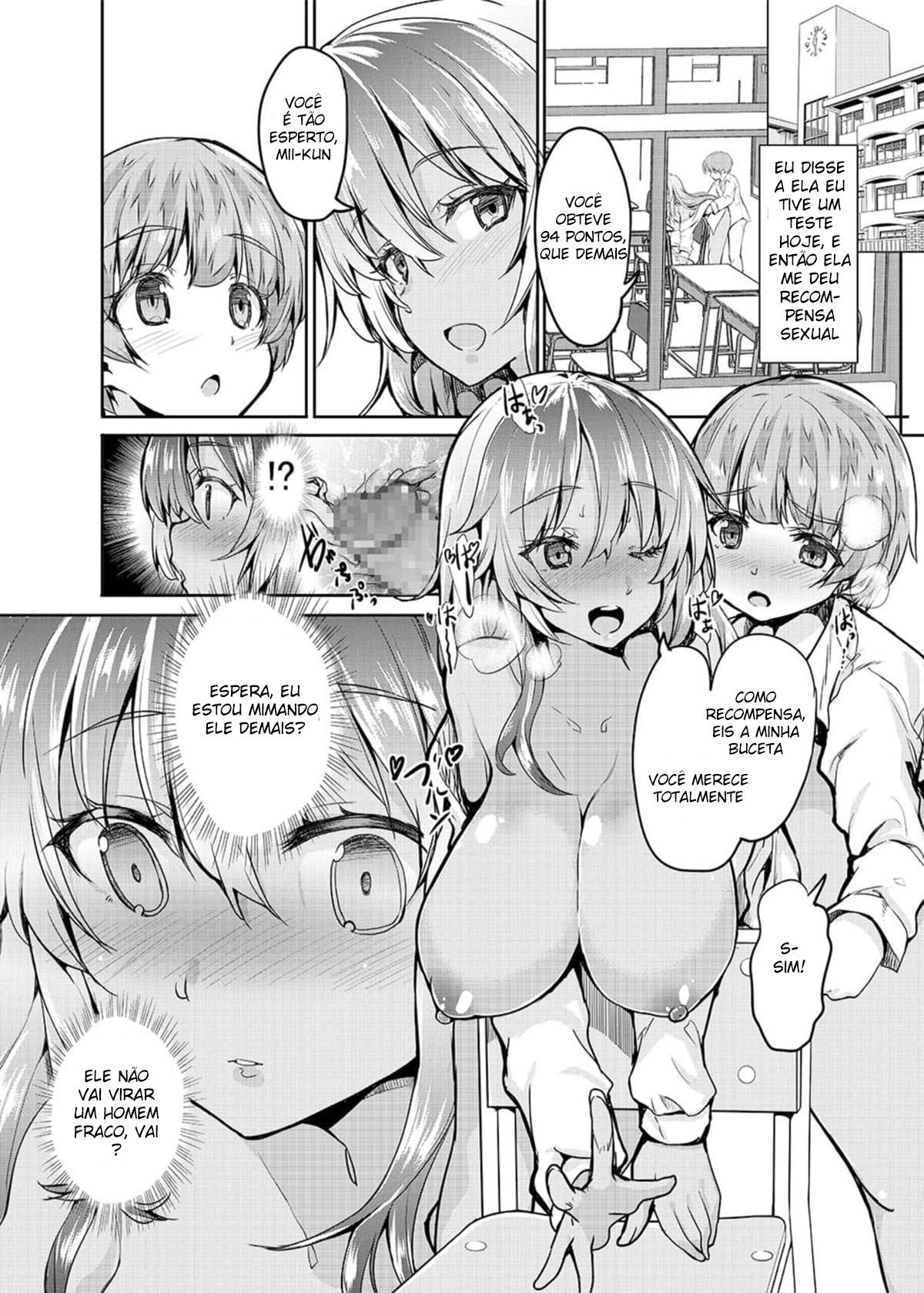 Seja um Bom Garoto e Você Fará Sexo com a Gyaru Onee-san — página 21