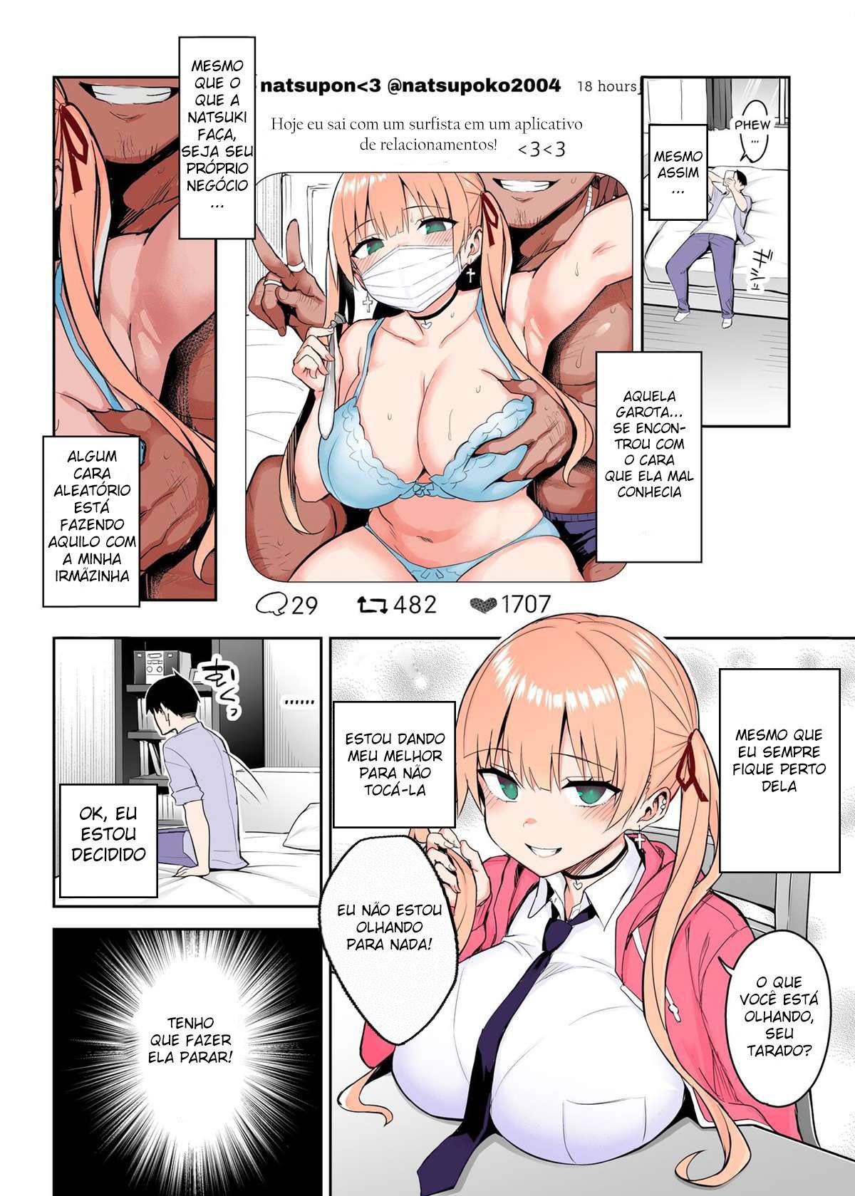 Eu Não Consigo Lidar com a Minha Irmãzinha, Agora Que Ela Virou uma Vadia…!! 2 — página 2