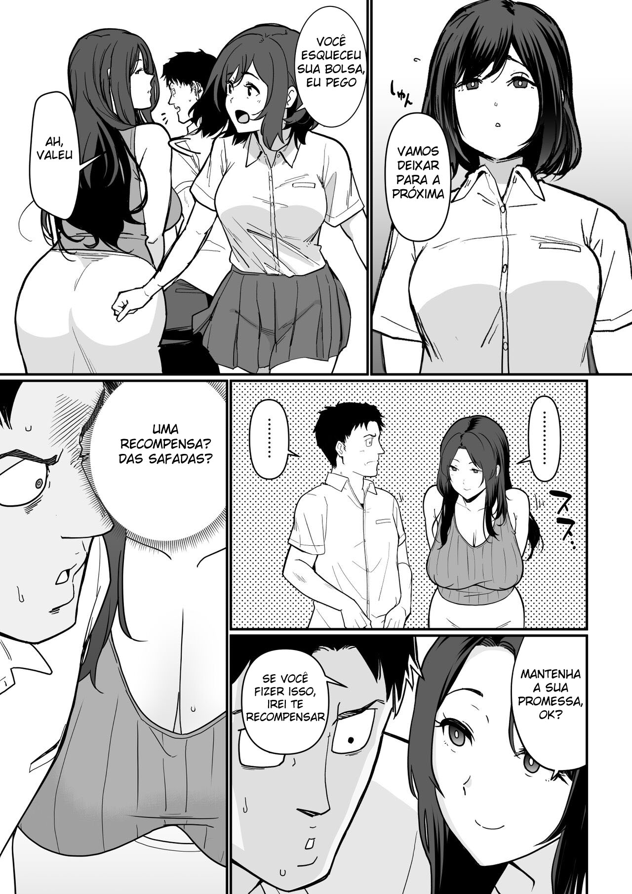 A Mãe da Minha Namorada é Tão Sexy Que Não Consigo Me Conter — página 24