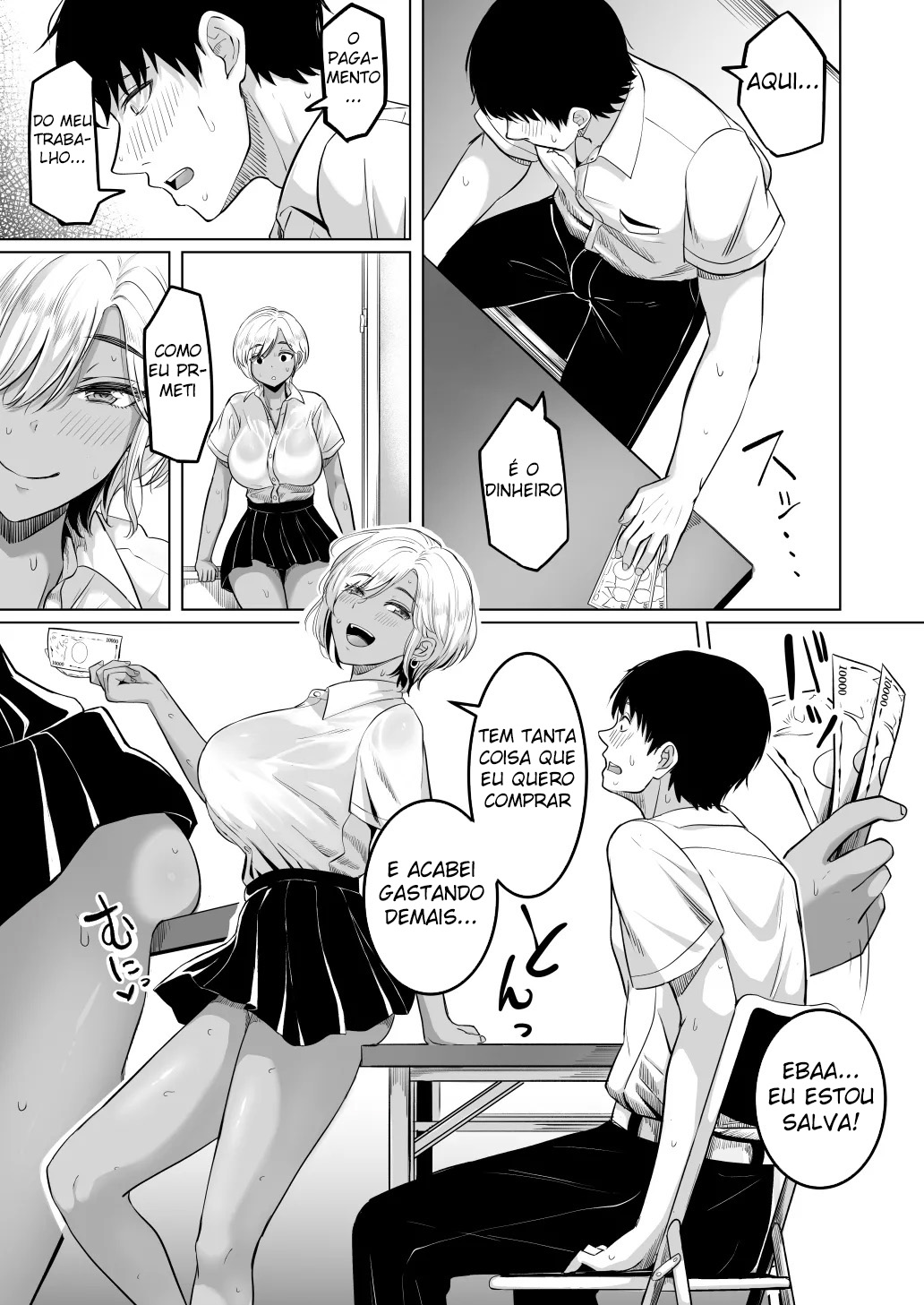 Eu Quero Sentir a Buceta Quente da Senpai — página 4