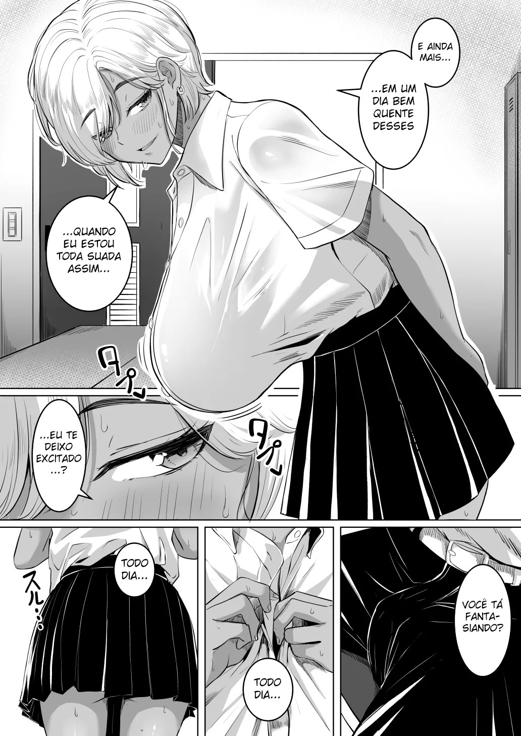 Eu Quero Sentir a Buceta Quente da Senpai — página 6