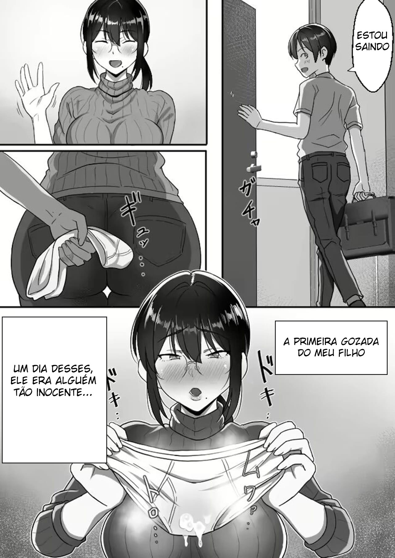 A Relação Íntima de uma Mãe e Filho Humildes e Cheios de Prazer — página 6